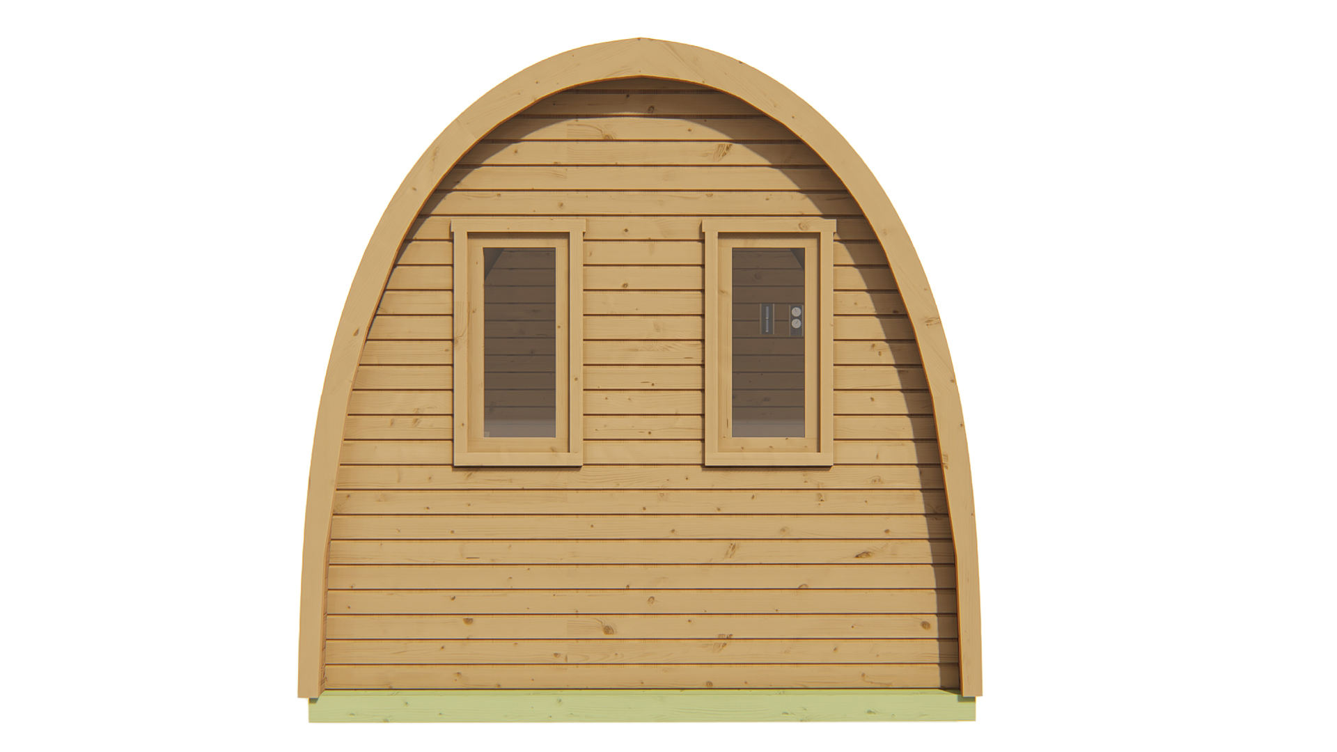 POD sauna 480cm - Thermowood Tolva