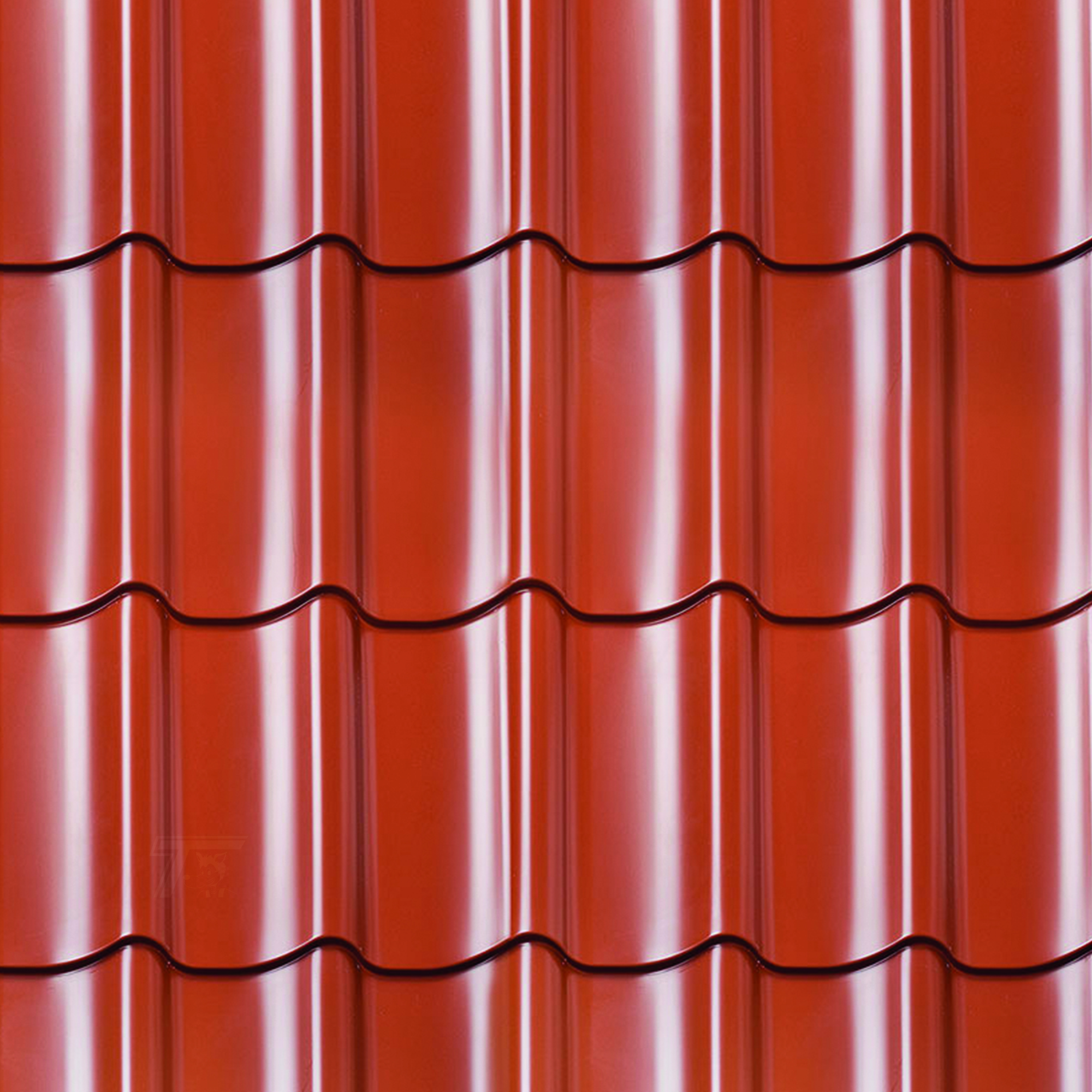 Dachziegel-Profilplatten Terrakotta-Set DIY Kapschuur Tongeren
