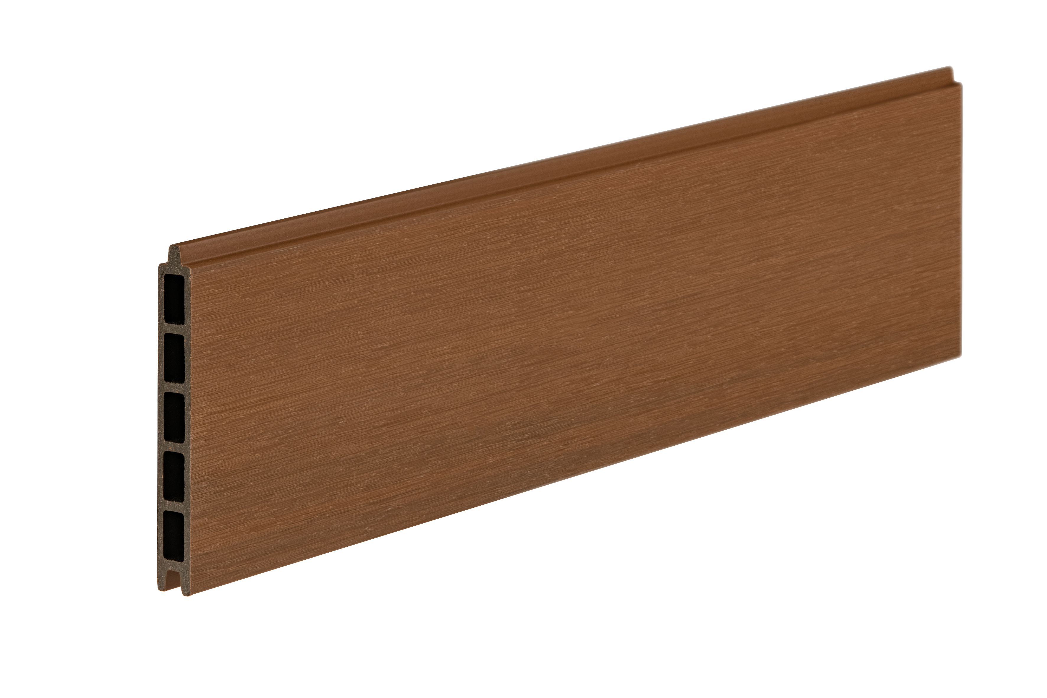 PuraFence Classic composiet plank 2,0 x 16,1 x 182 cm, teak
