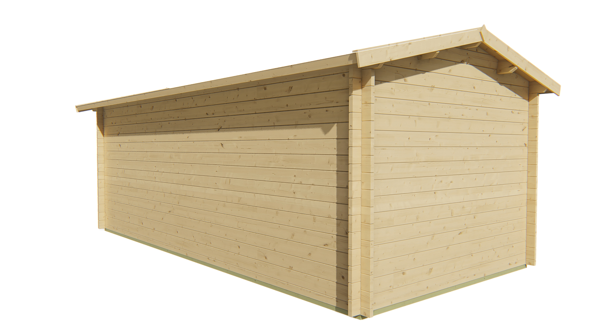 Blokhut - Tuinhuis Rick | 40 mm | onbehandeld