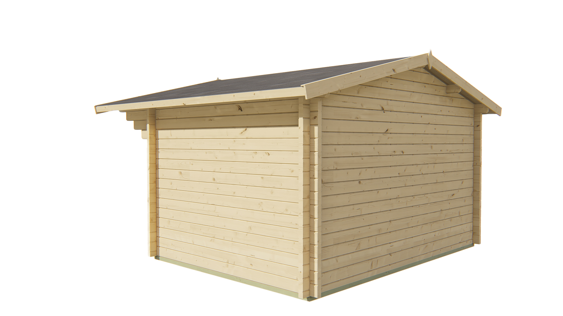 Blokhut - Tuinhuis Rorik | 58 mm | vuren Red Class Wood geïmpregneerd