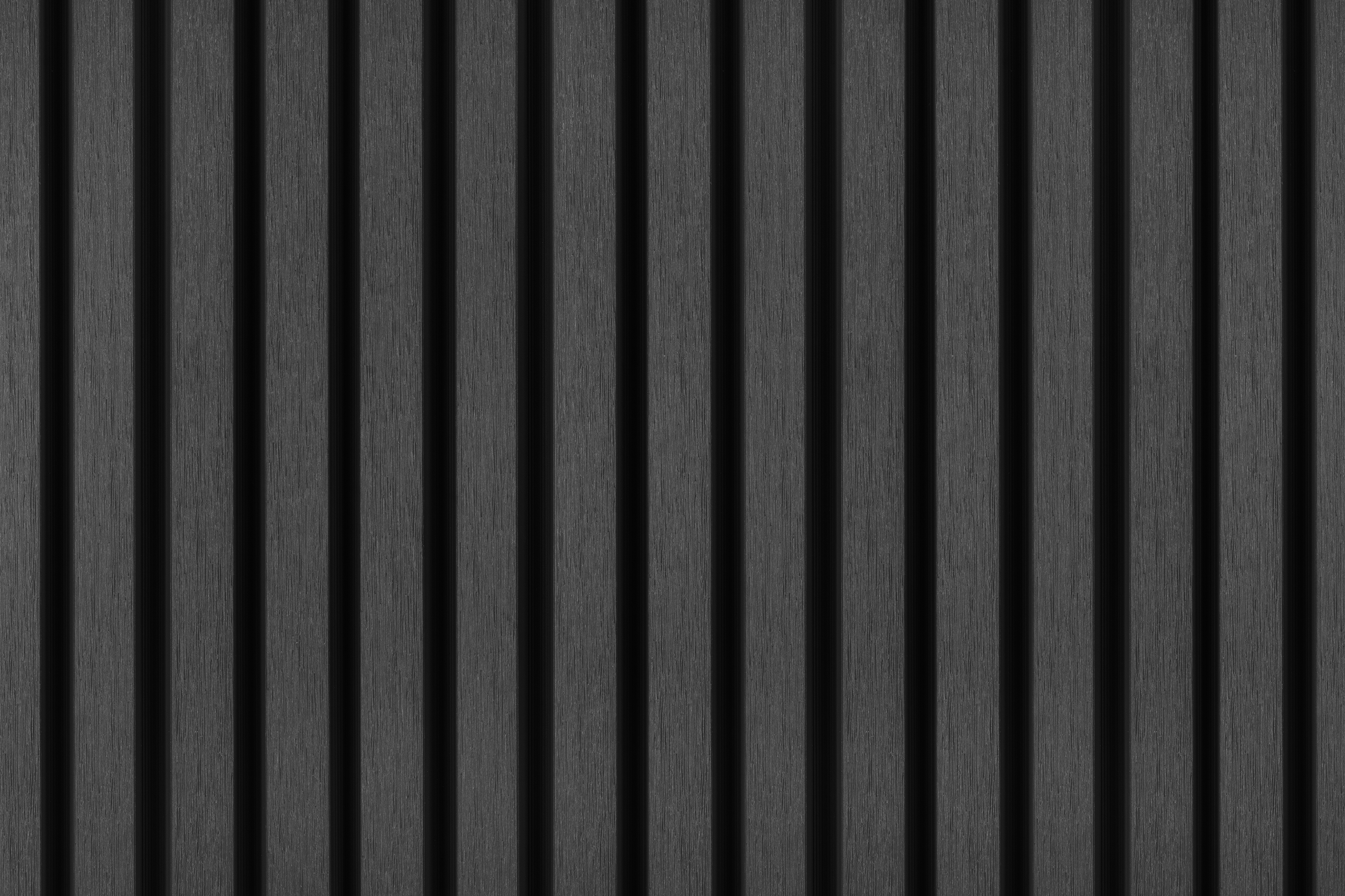 PuraTech 30 composite triple profile 3,3 x 17,0 x 290 cm, ebony black, fine-grained