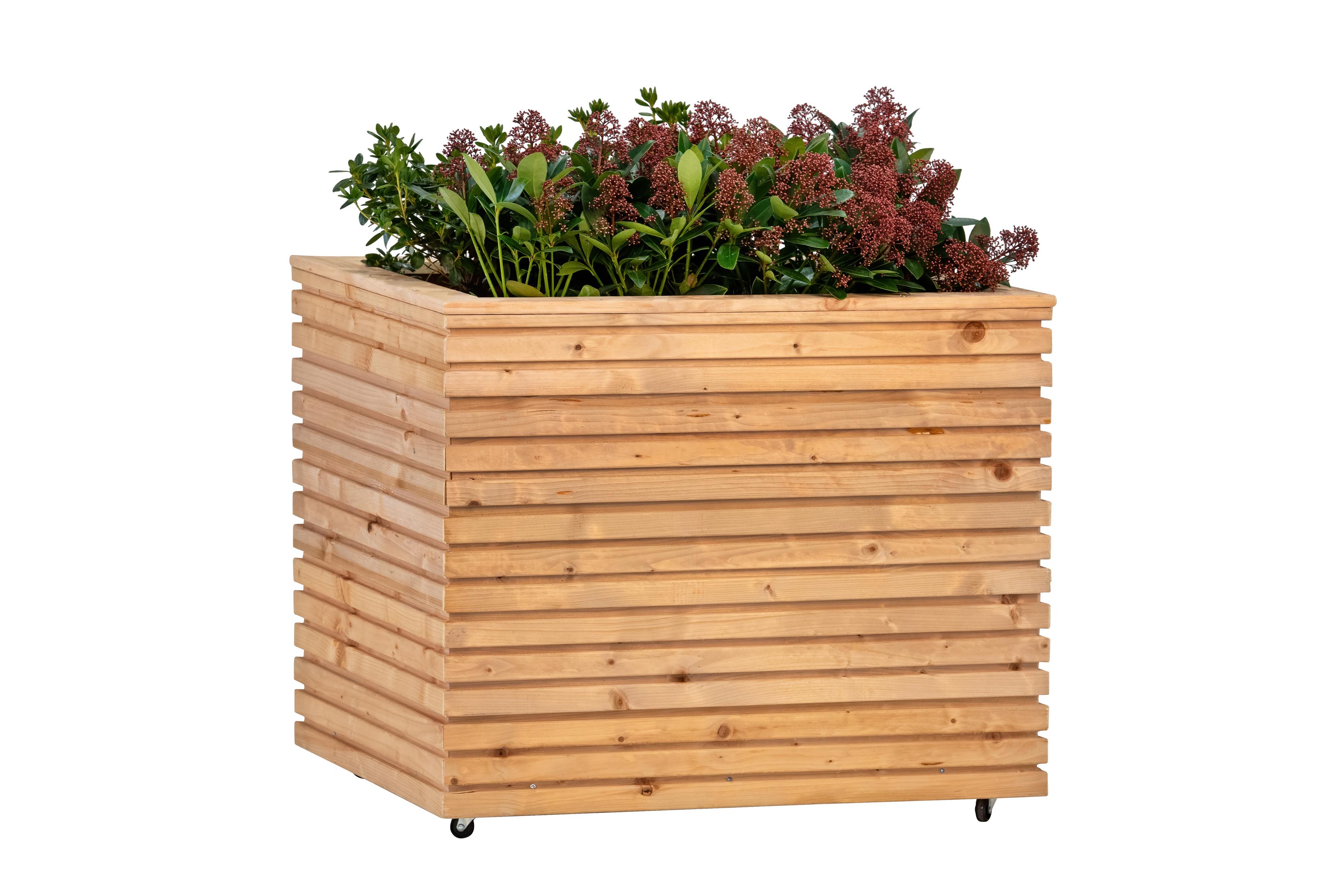 Blumenkasten aus RCW Krefeld 60x80x60cm / auf Rädern