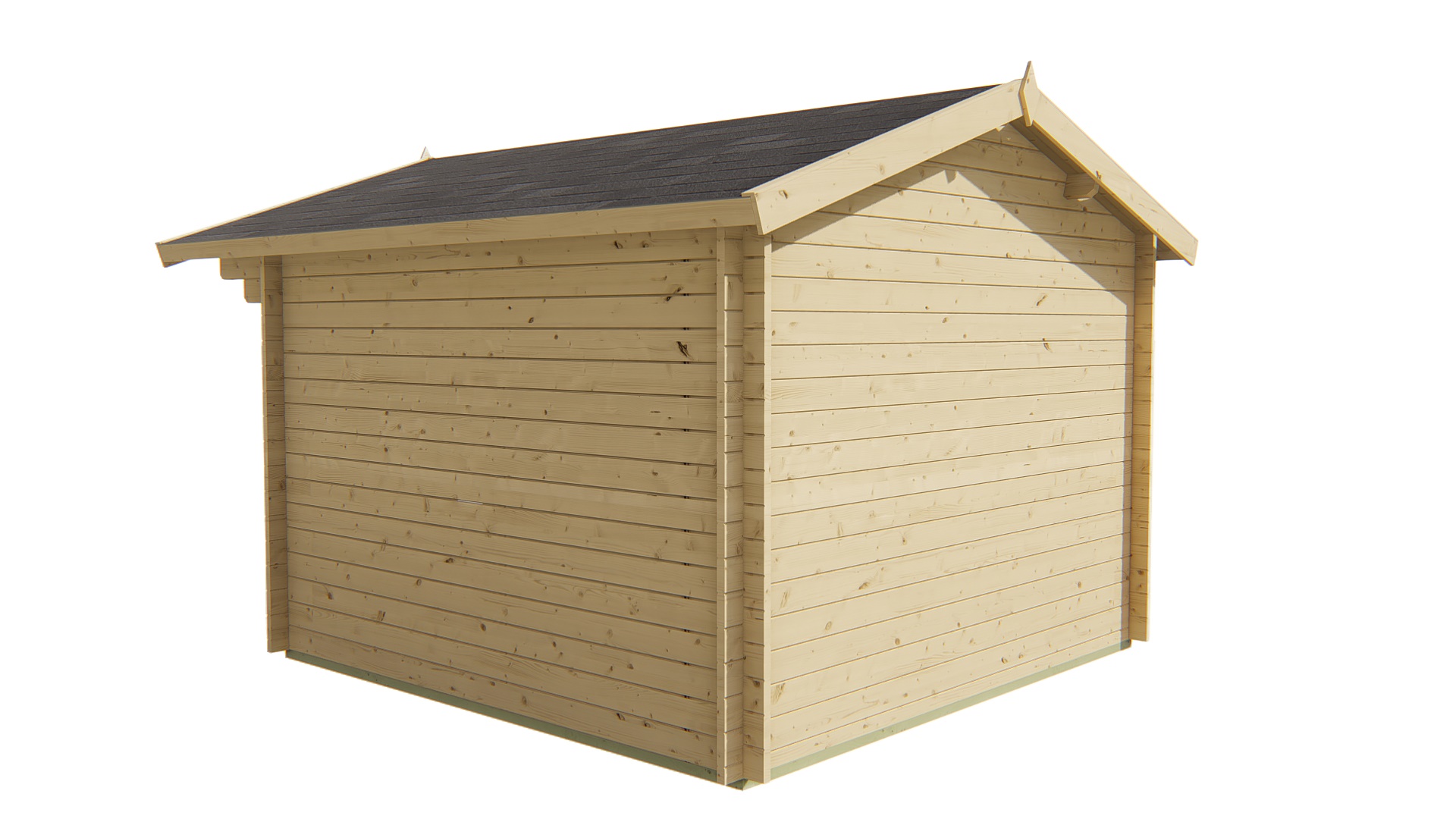 Albacete Garden Shed - Log Cabin | 34mm | untreated