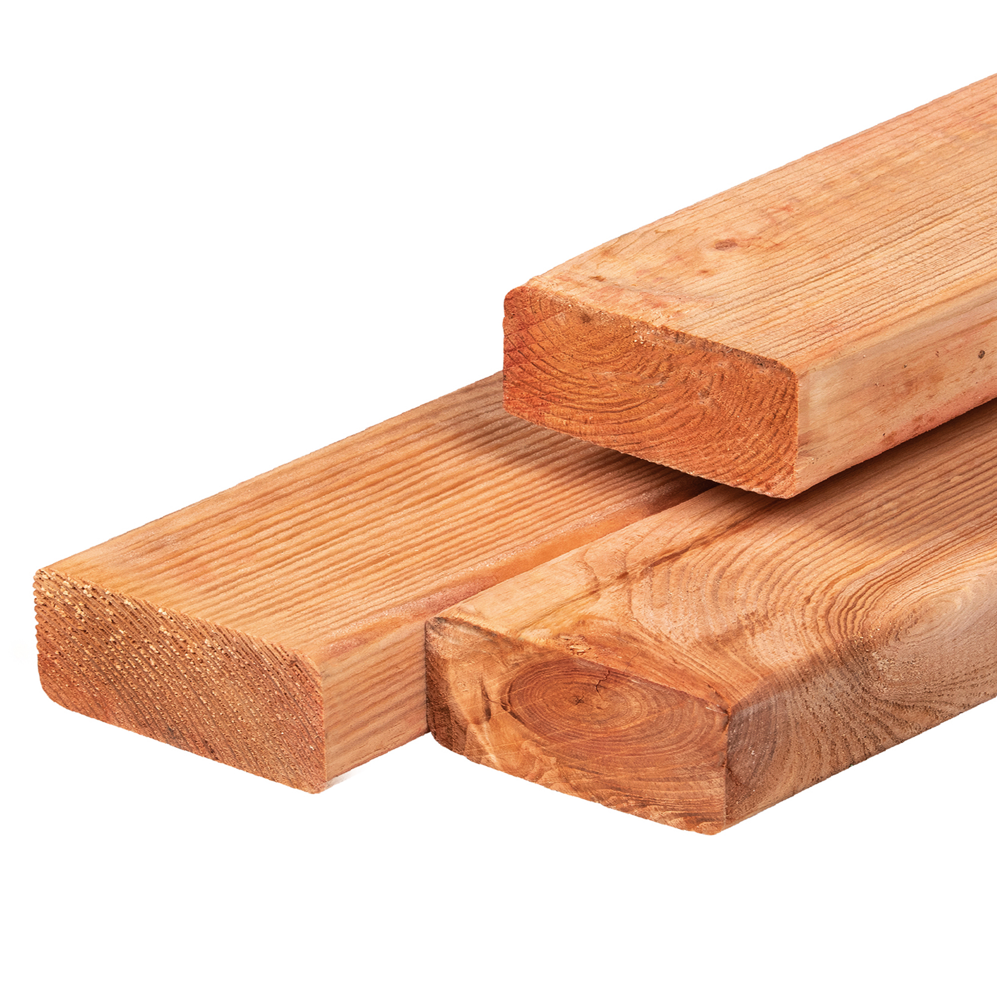 Red Class Wood ME vuren ligger 6,5 x 17,5 x 300 cm, gedroogd, geïmpregneerd, geschaafd, 4 ronde hoeken