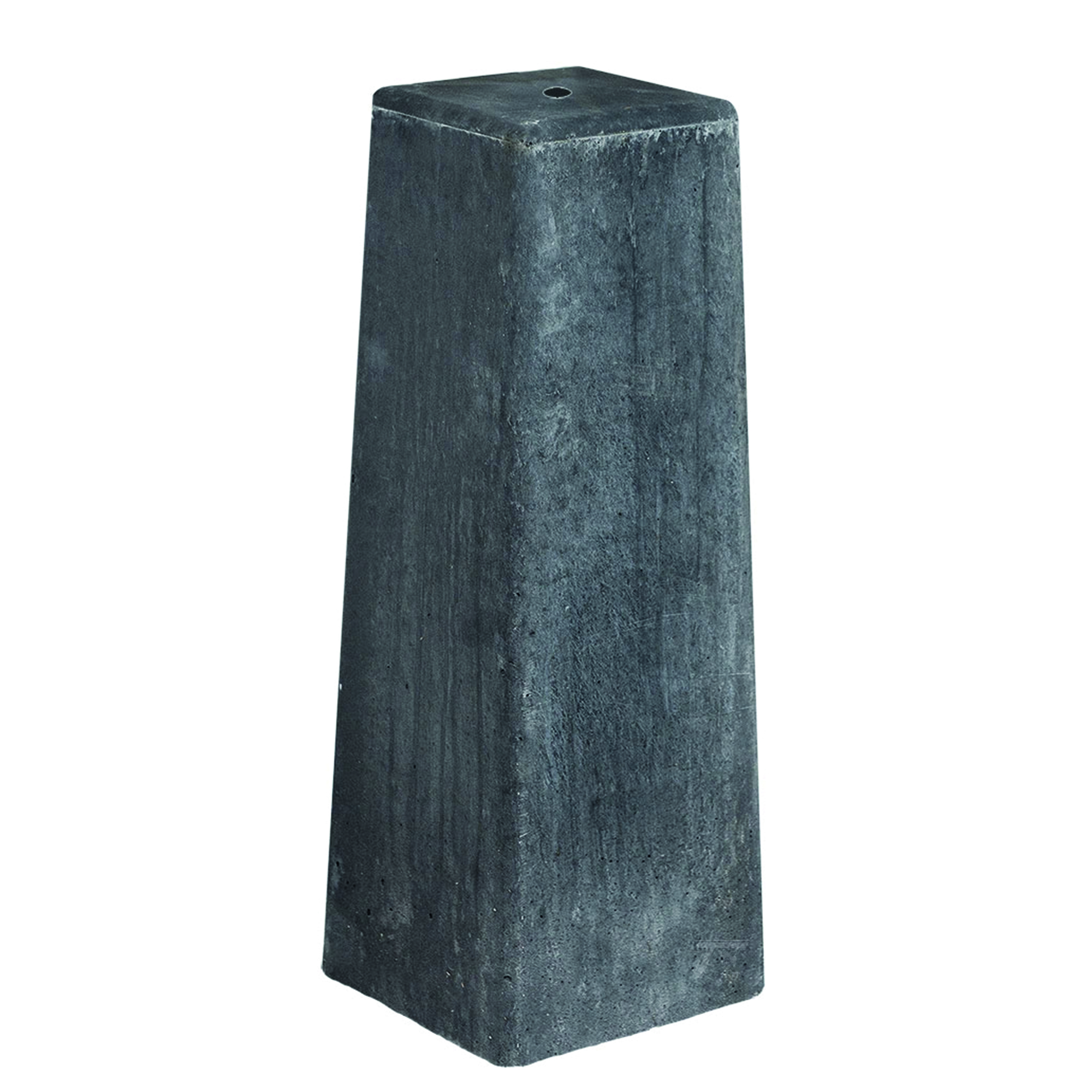 Berton© Betonfuß (18,0 x 18,0) > (15,0 x 15,0) x 50,0 cm, anthrazit, M16-Buchse, Eco