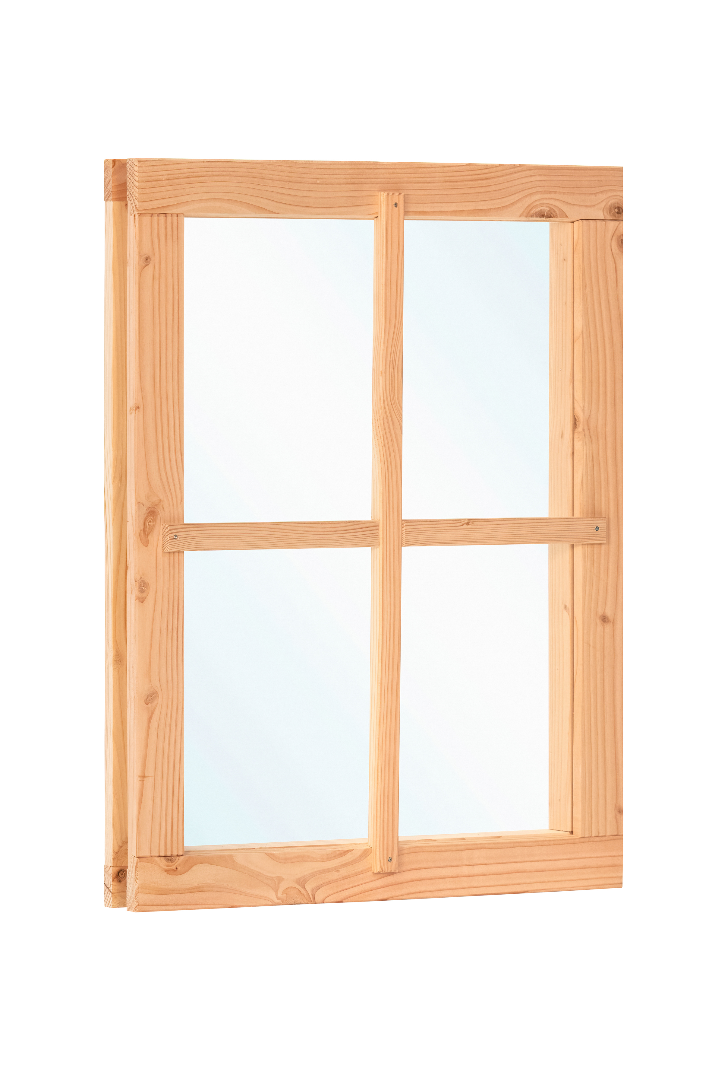 Douglas fixed window double glazed 4-pane 642 × 812 mm outer size