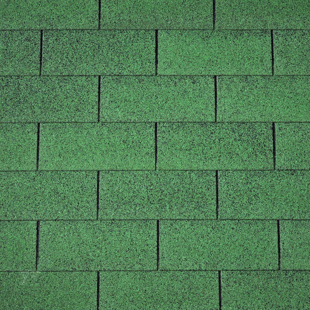 Roof shingles | Straight shingles - green