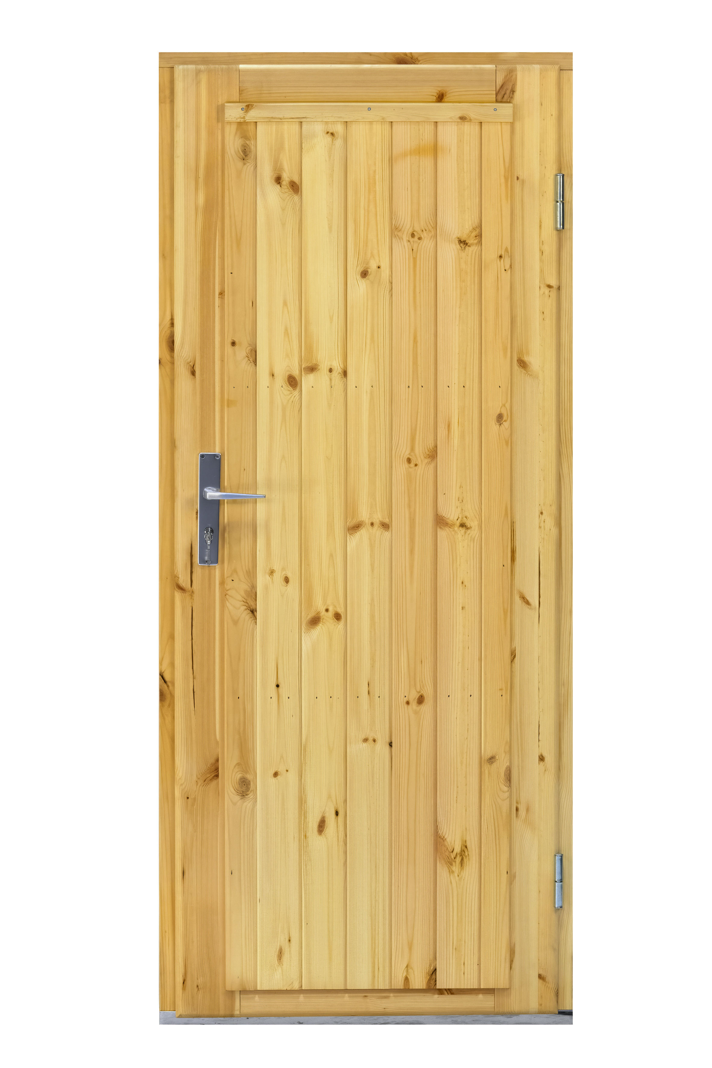 Deur enkel DL10 RS vuren 90,5 x 196 cm | honinggeel geïmpregneerd