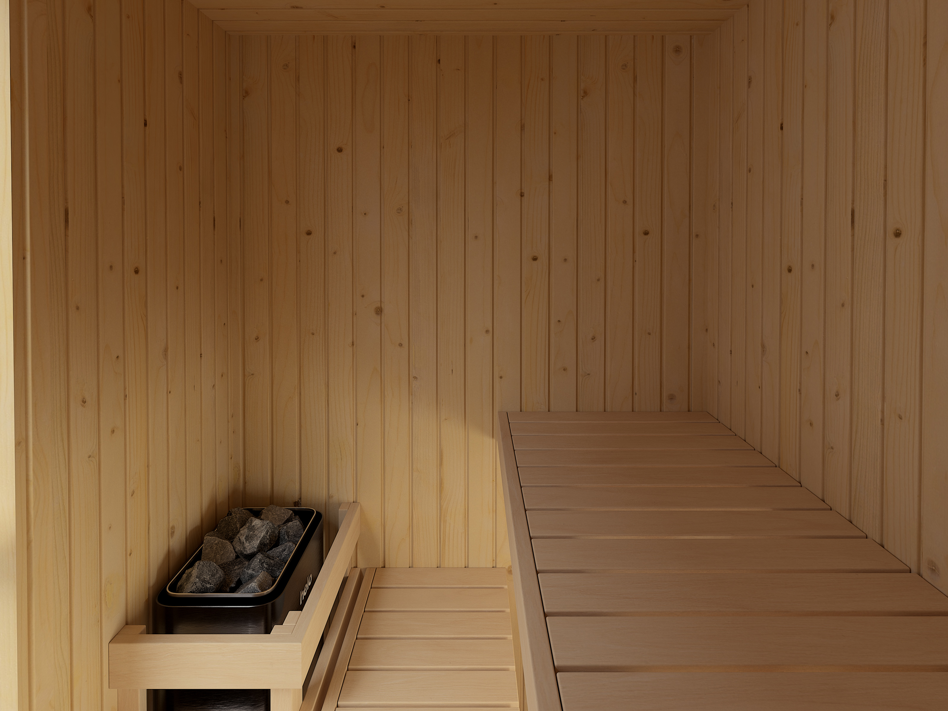 Binnensauna Lillby - M