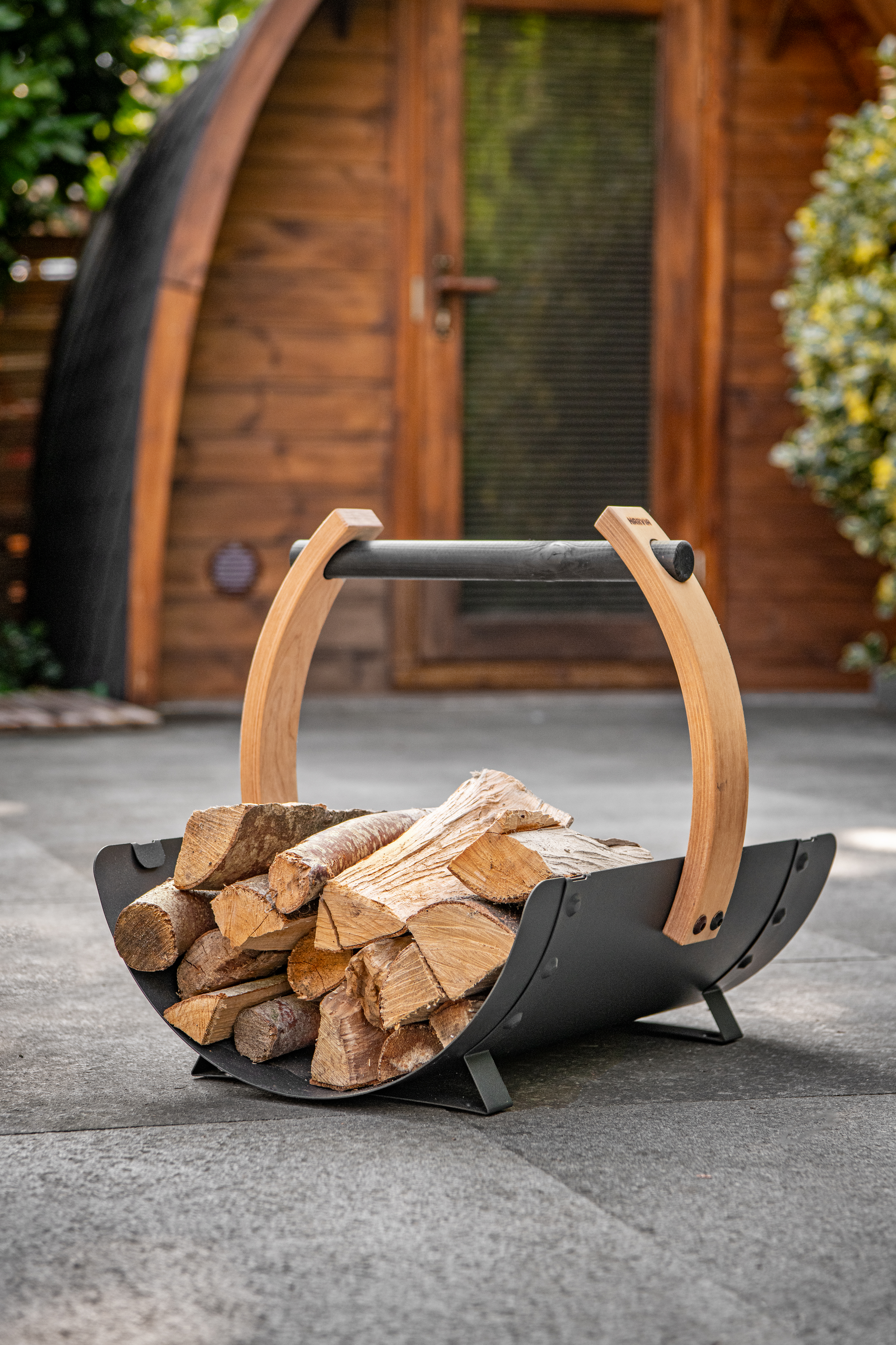 Sauna accessoire Harvia Legend brandhoutmand