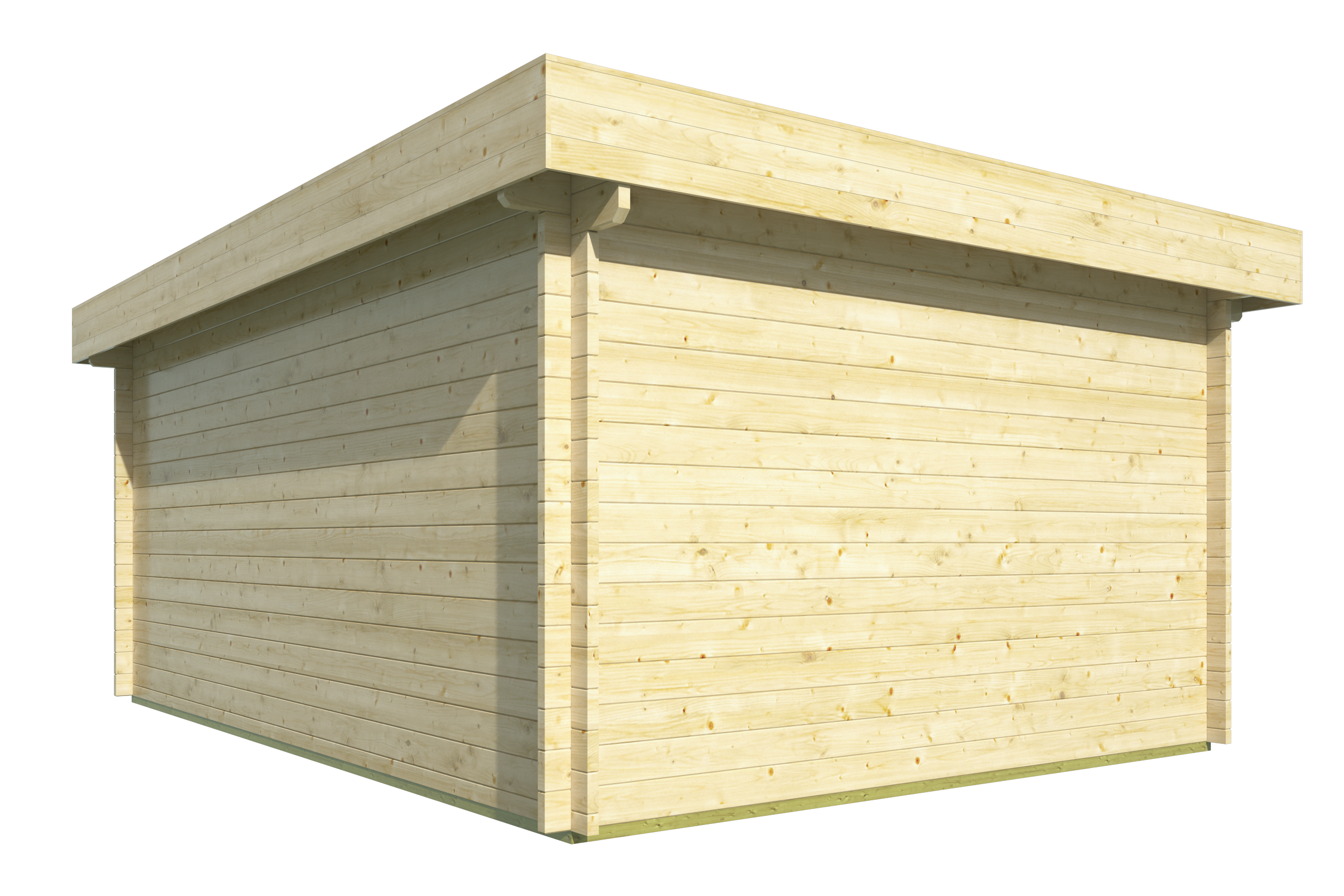 Garage Marketta | 44 mm | vuren Red Class Wood geïmpregneerd