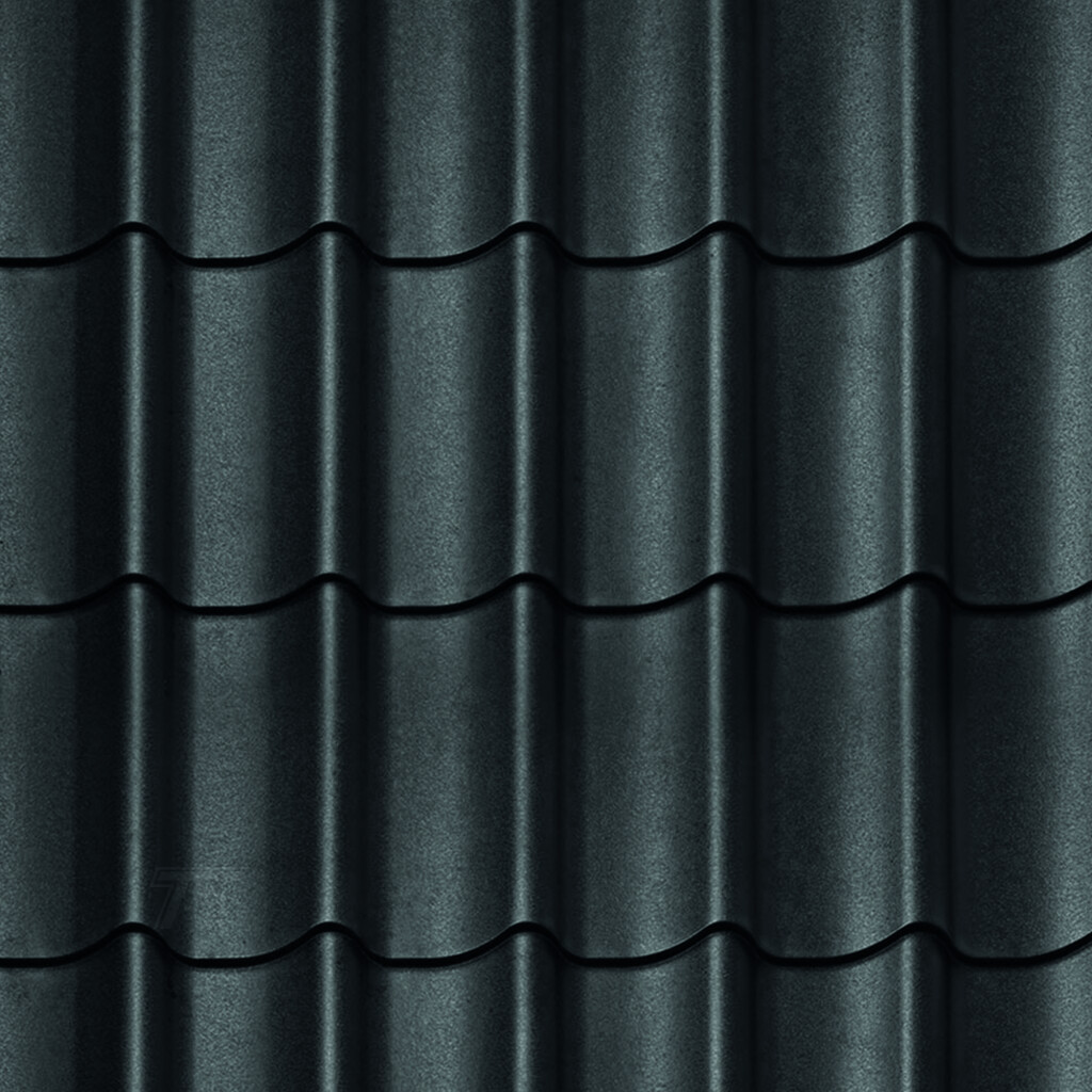 Roof tile profile boards | Matt black (incl. wind stop)[[Roof_tile_profile_boards__Matt_black]]
