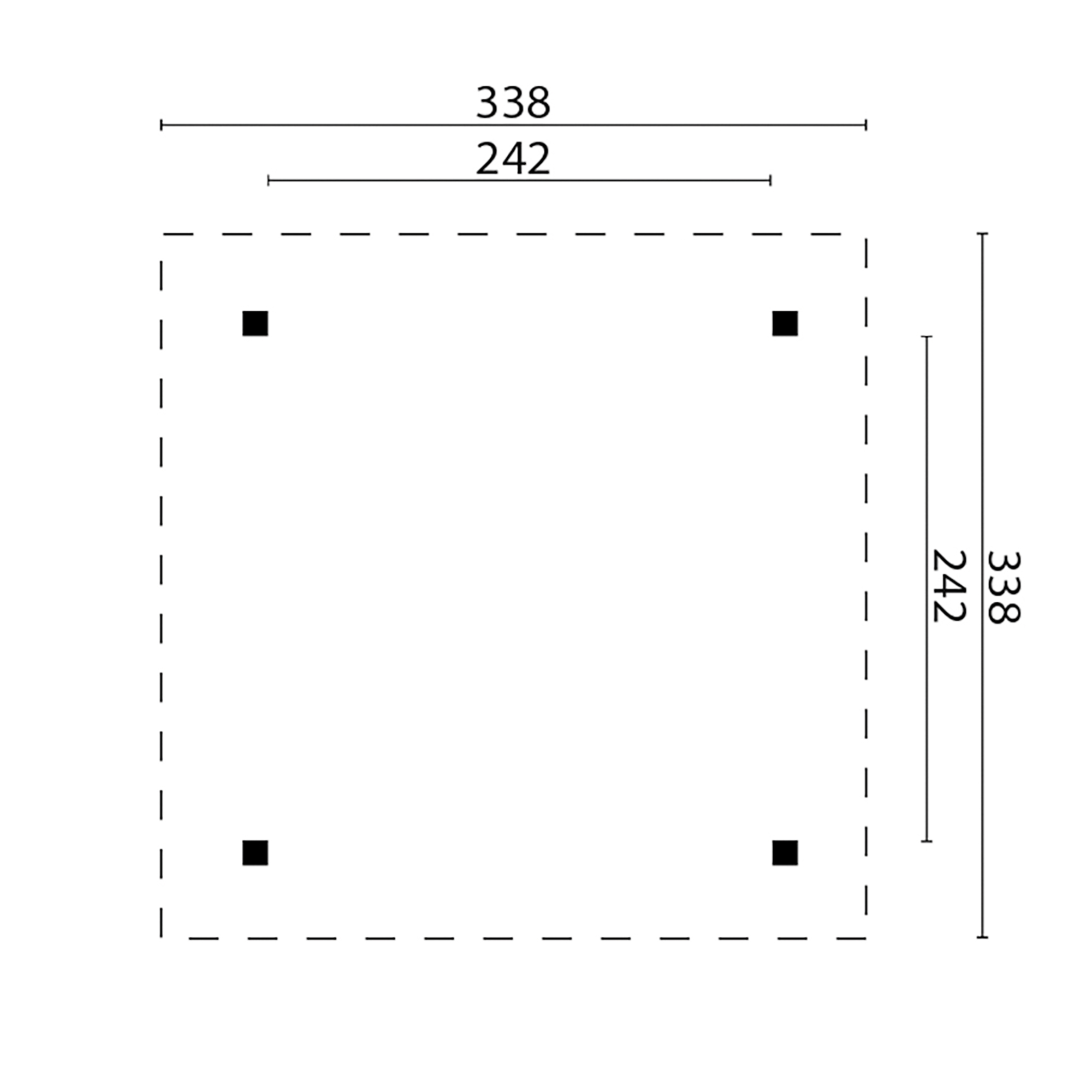 Prieel Kos douglas gedroogd Prieel Kos douglas gedroogd