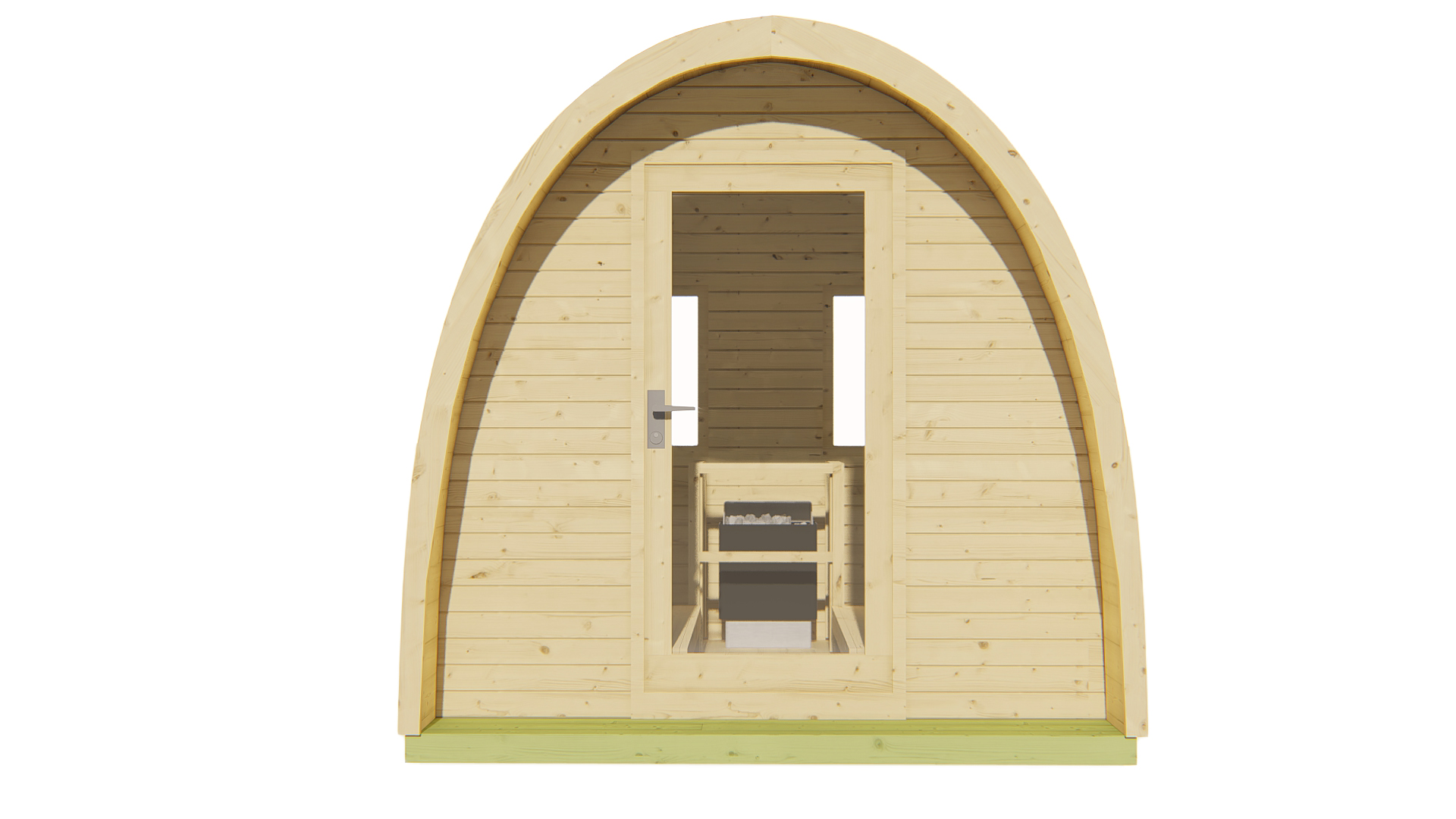 Sauna POD Tolva 260 cm | 42 mm | onbehandeld