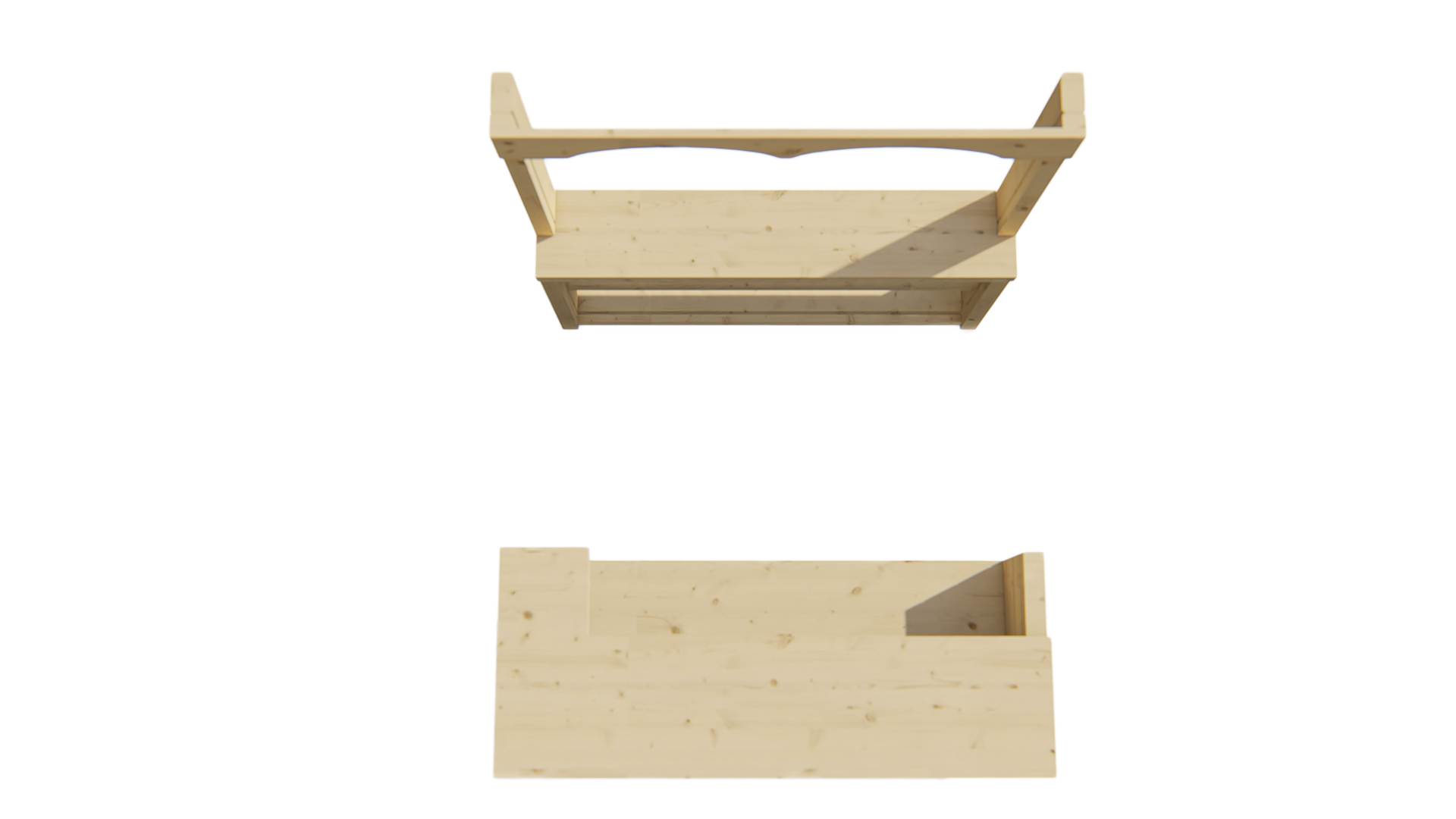 Ansichten Bar | 44mm | unbehandelt