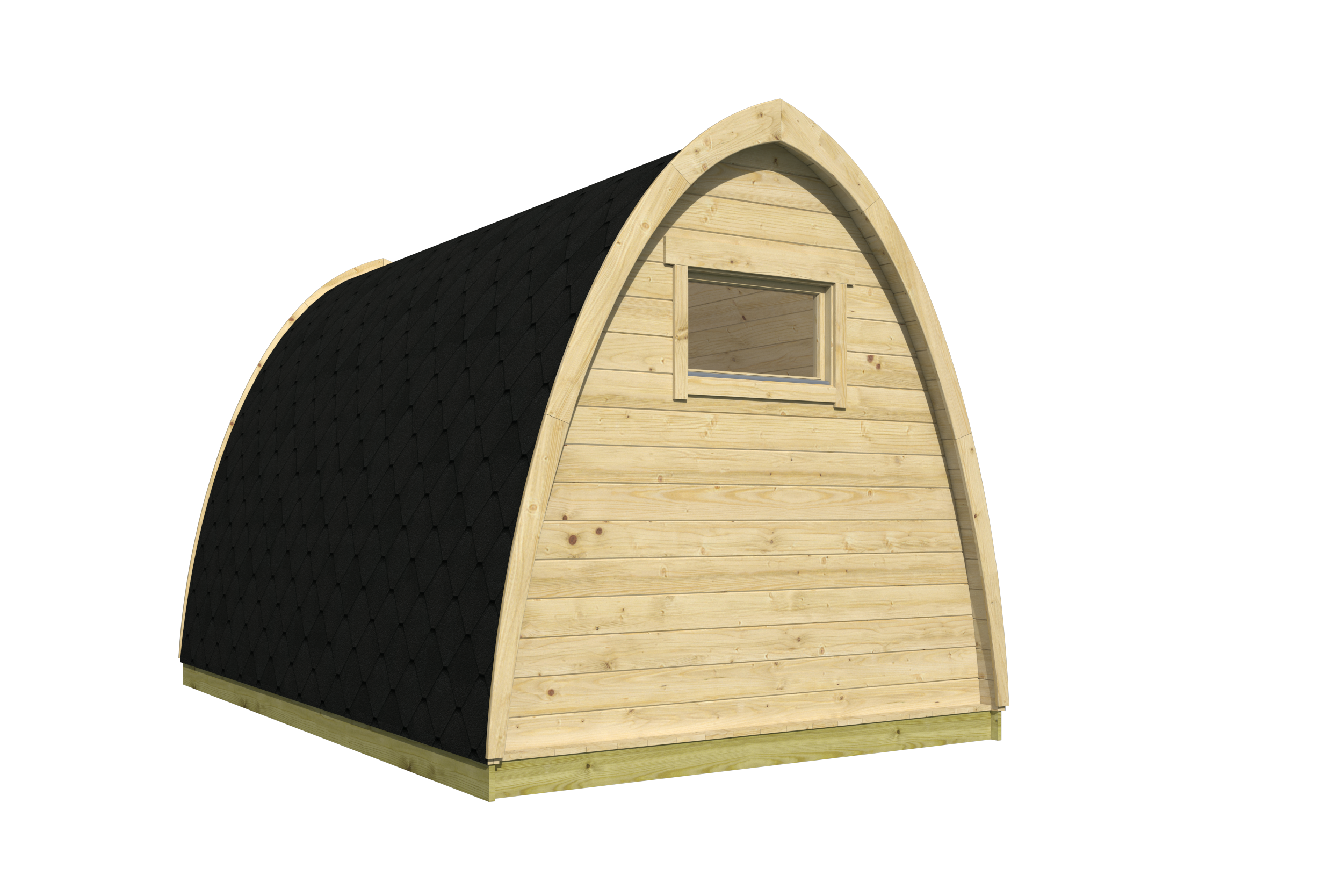 Aanzichten Camping POD 480 | 28 mm | vuren onbehandeld