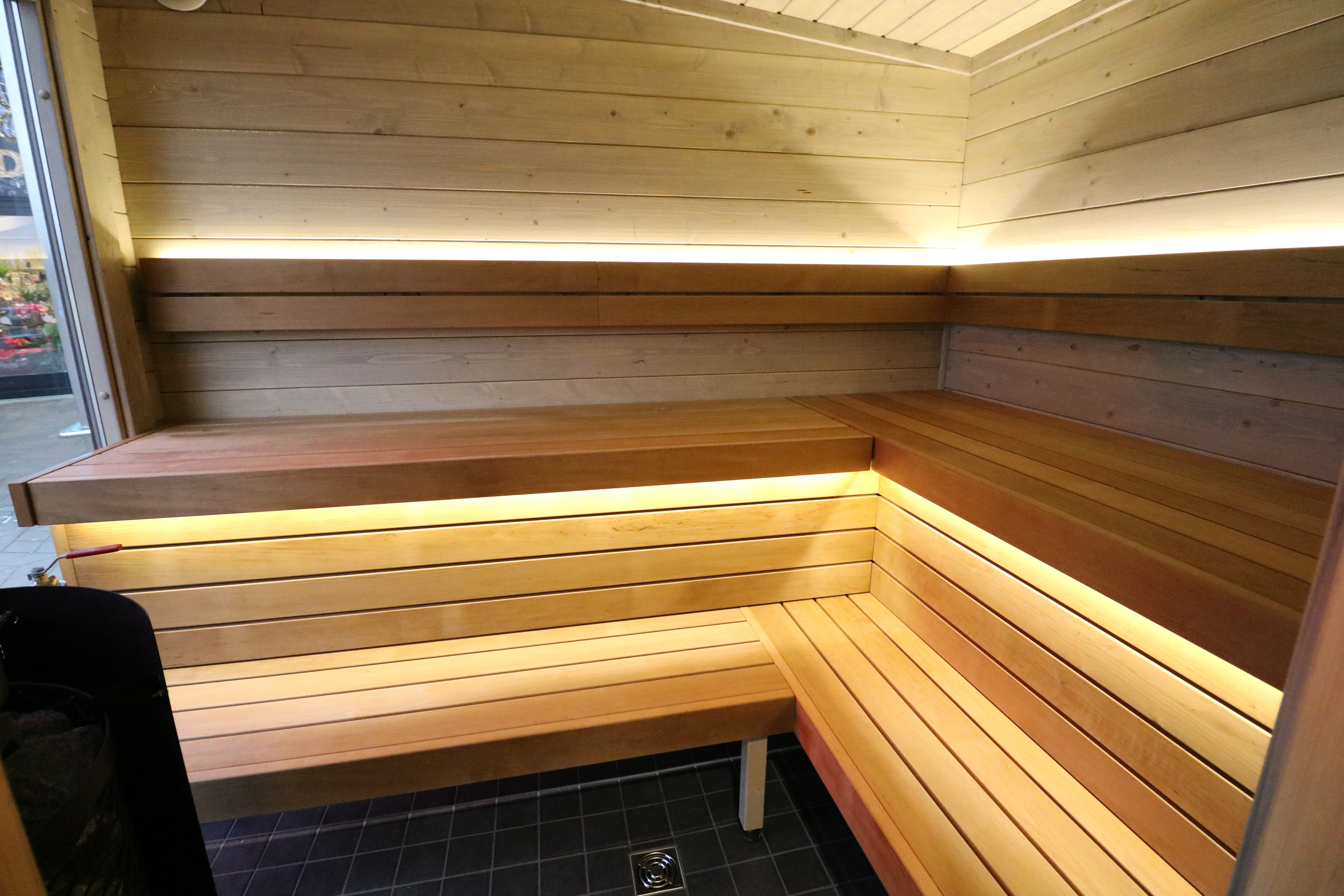 Sauna huis Tampere M | 70 mm | onbehandeld