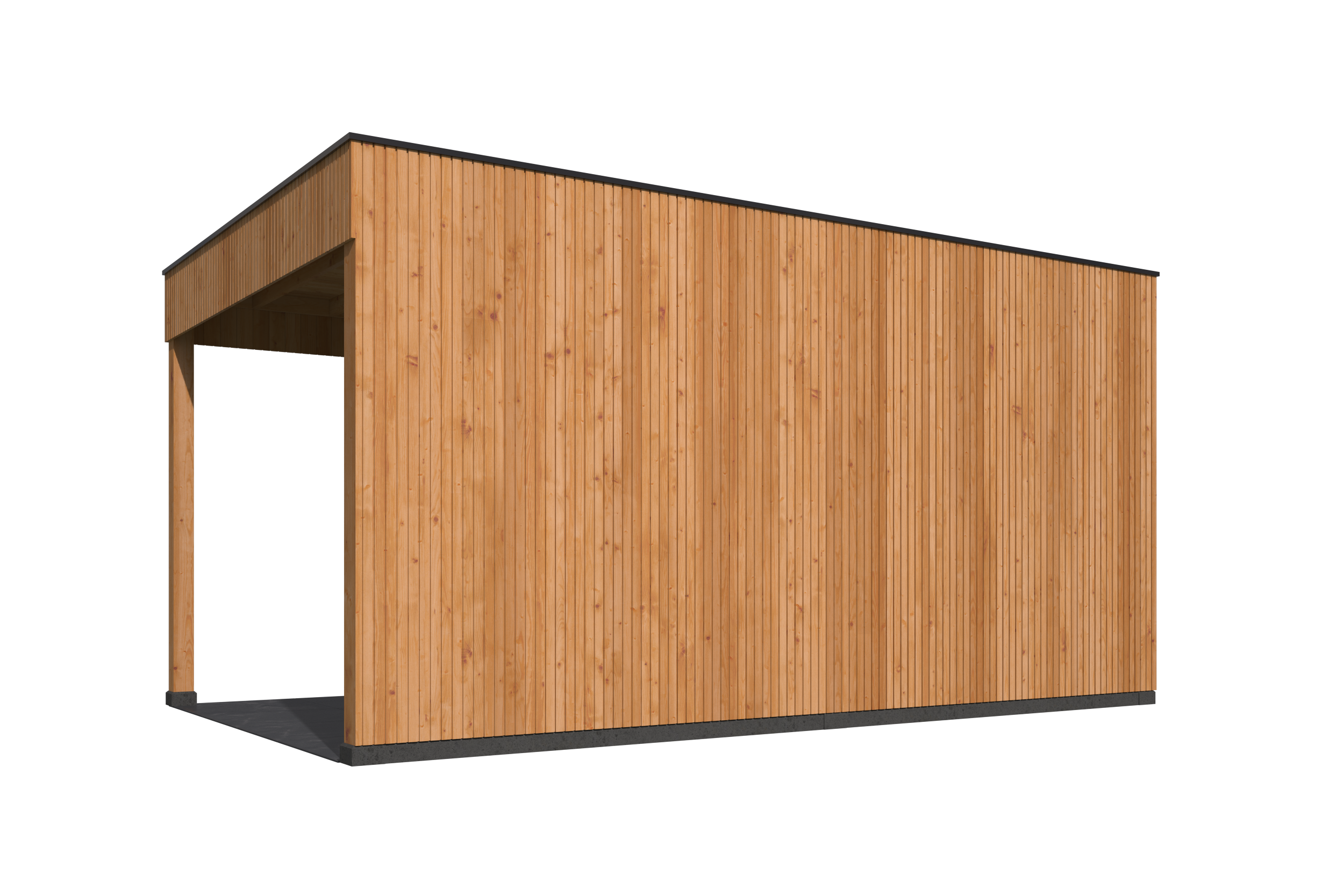 KubeLine + luifel 380 x 590 cm, onbehandeld — 4