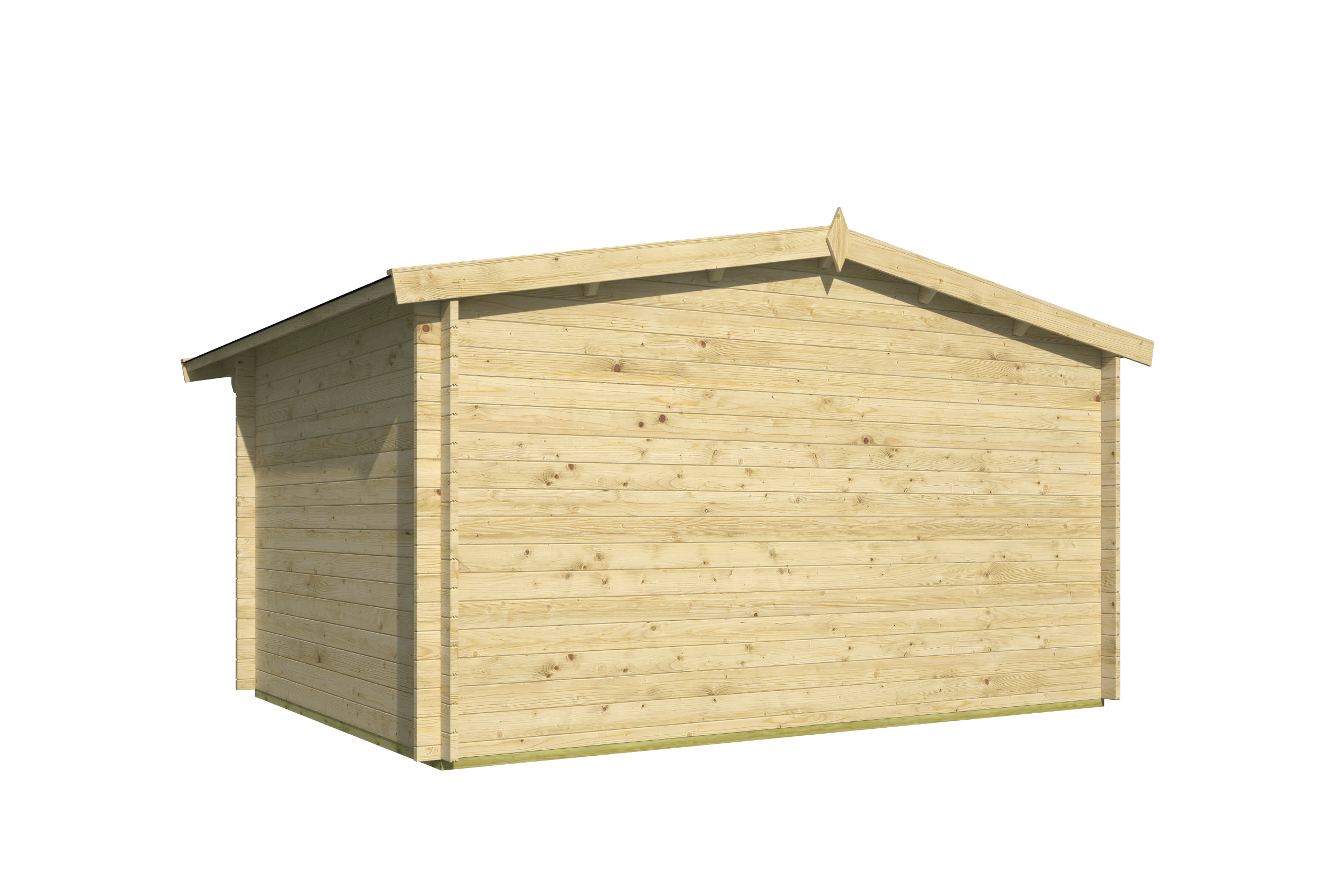 Blokhut - Tuinhuis Murcia | 34 mm | vuren groen geïmpregneerd Blokhut - Tuinhuis Murcia | 34 mm | vuren groen geïmpregneerd