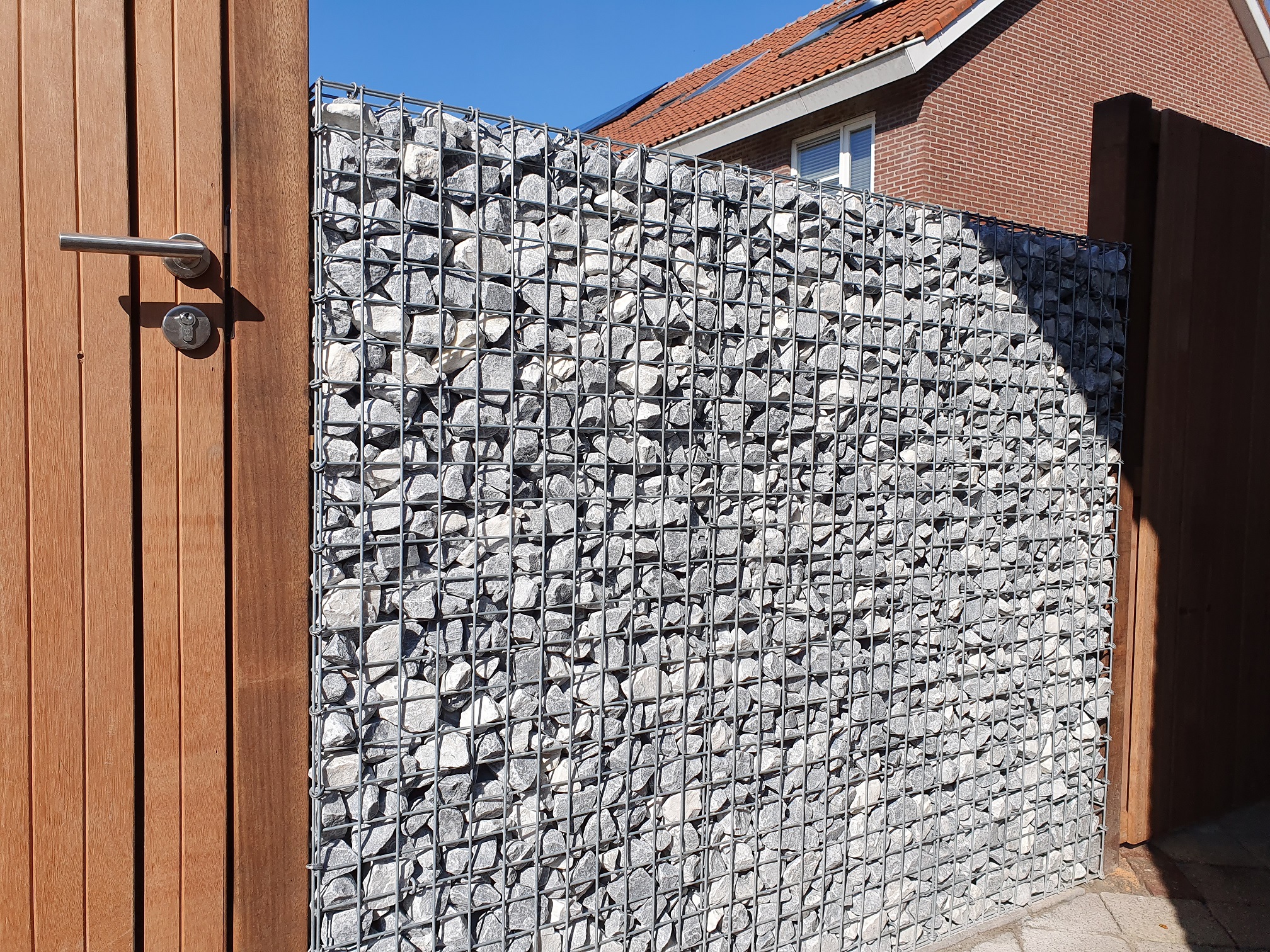 Gaasmat Gabion 4,5 x 4,5 cm Zijmat, draaddikte 4,8 mm 30 x 200 cm