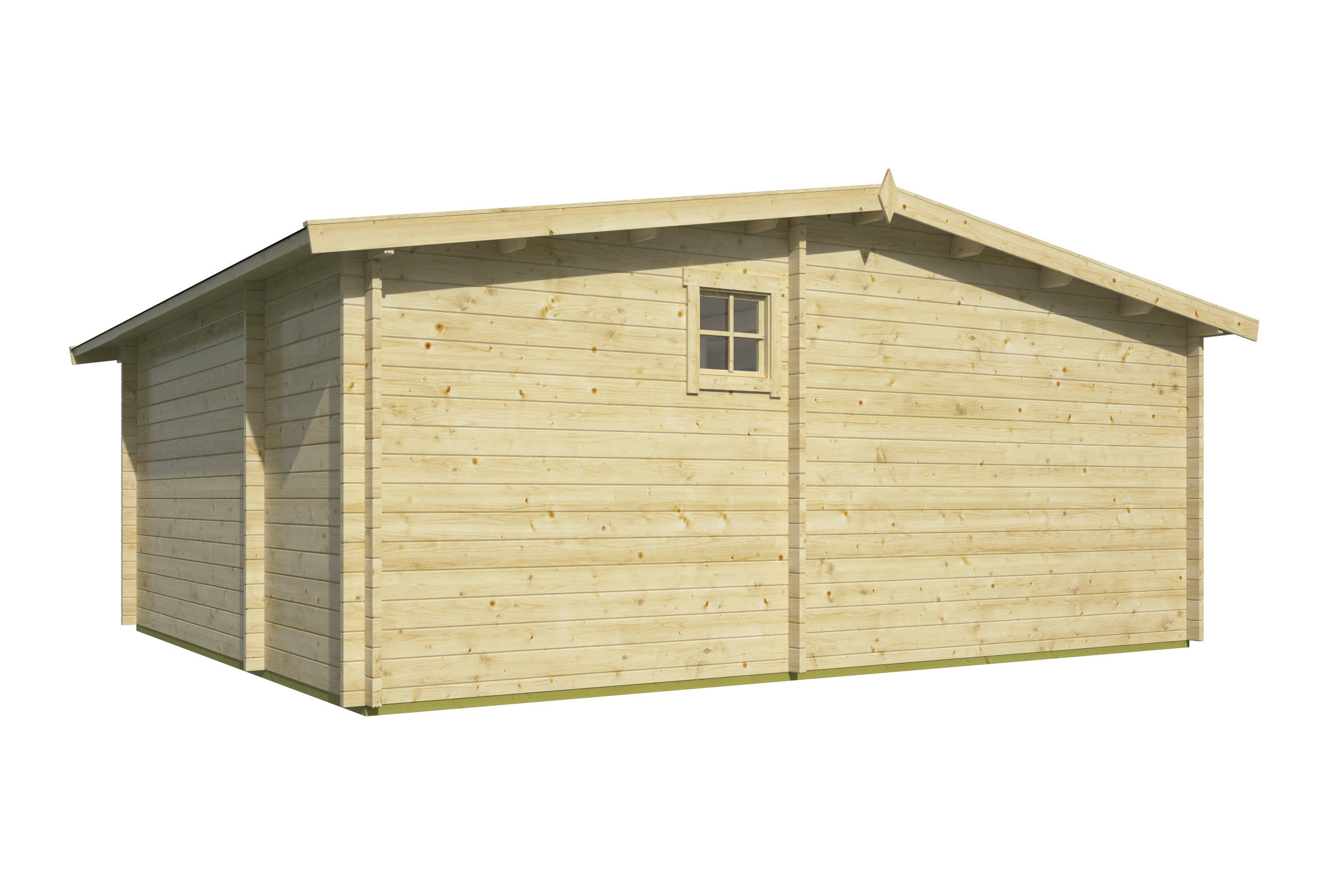 Blokhut - Tuinhuis Cantabria | 44 mm | onbehandeld