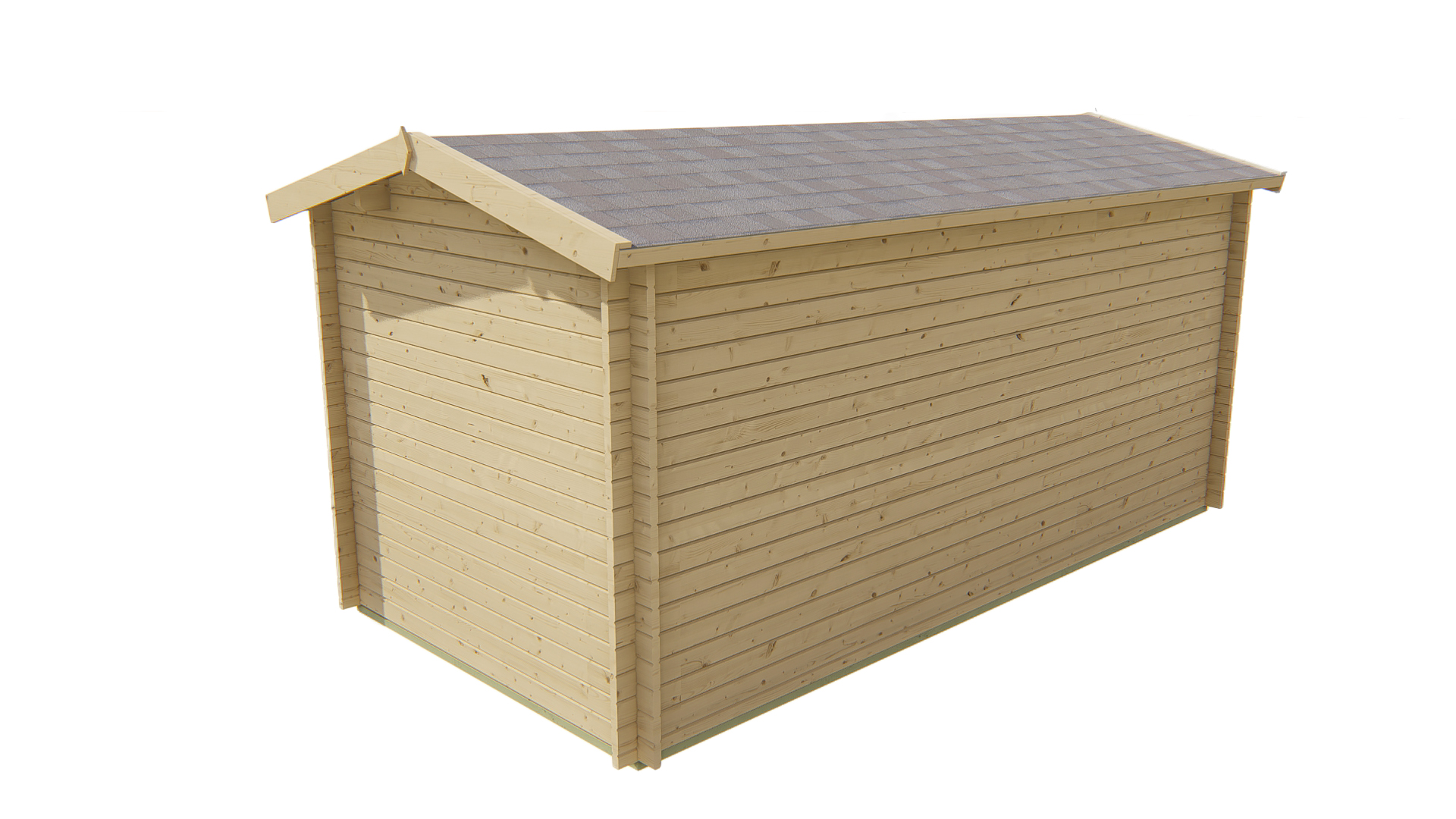 Blokhut - Tuinhuis Justine | 40 mm | vuren Red Class Wood geïmpregneerd Blokhut - Tuinhuis Justine | 40 mm | vuren Red Class Wood geïmpregneerd