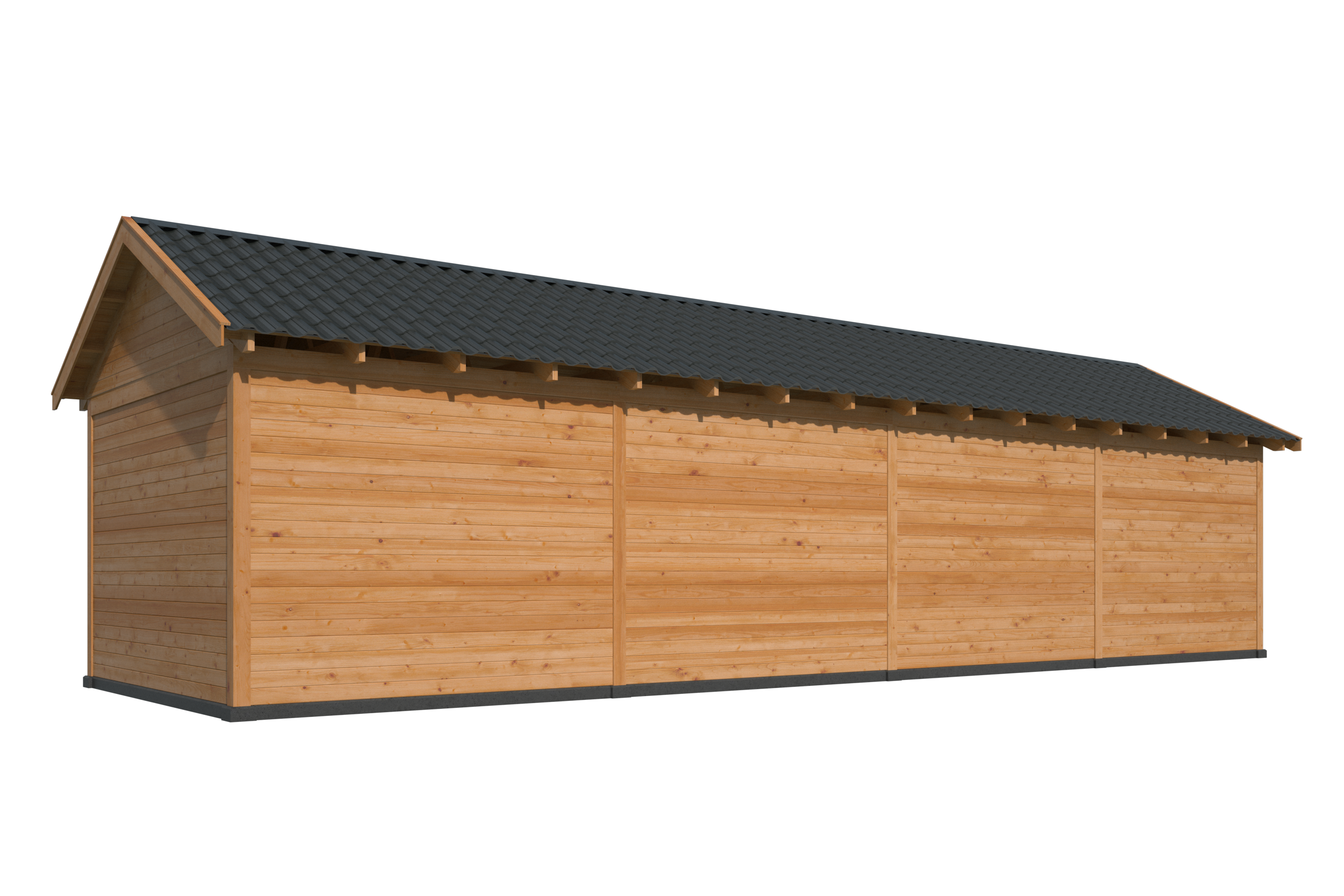 Hamar XL, Type 12 Douglas Gedroogd Potdekselplank blank