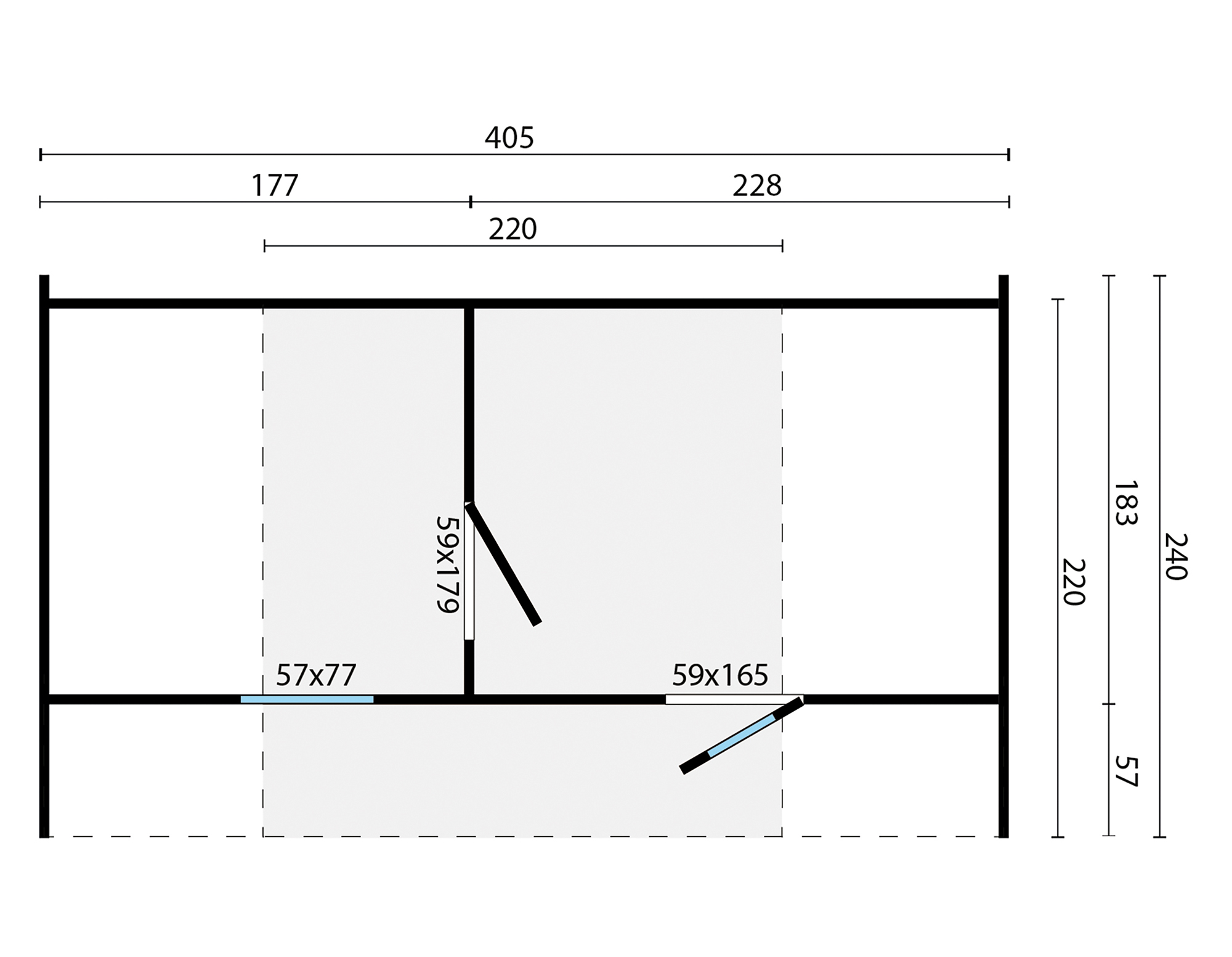 Sauna Oval | 28/42 mm | onbehandeld