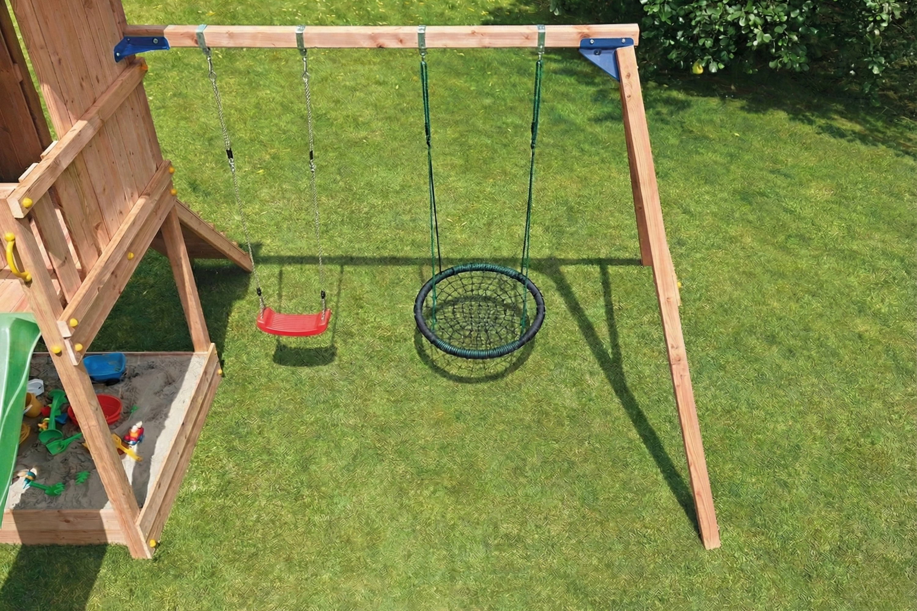 Aanbouwschommel speeltoestel Swing, douglas