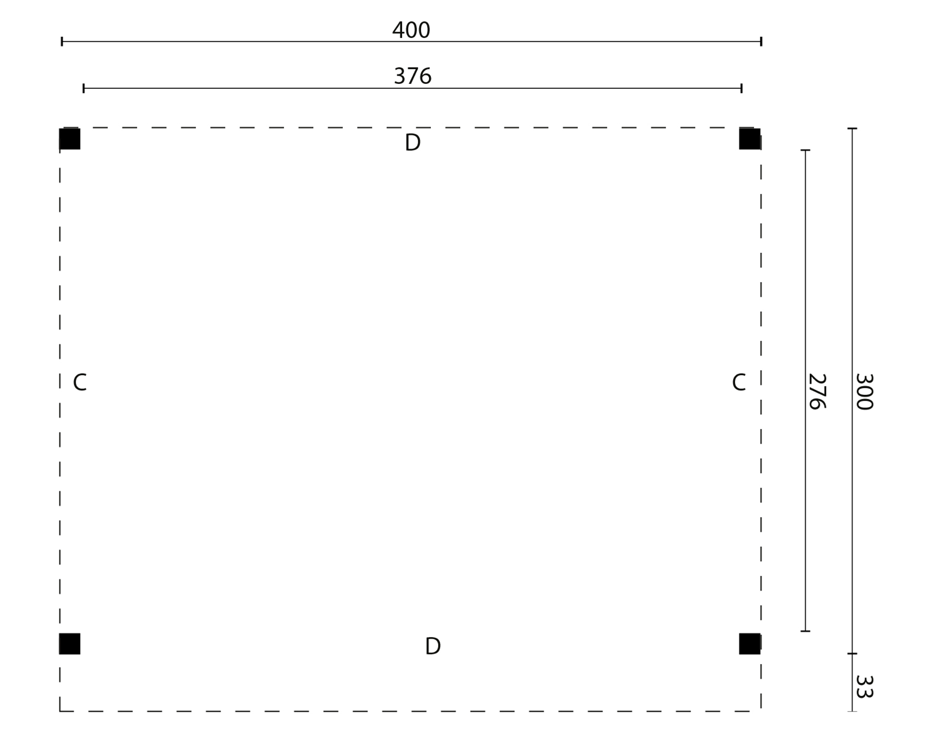 DHZ Zoutelande Red Class Wood 400 x 330 cm