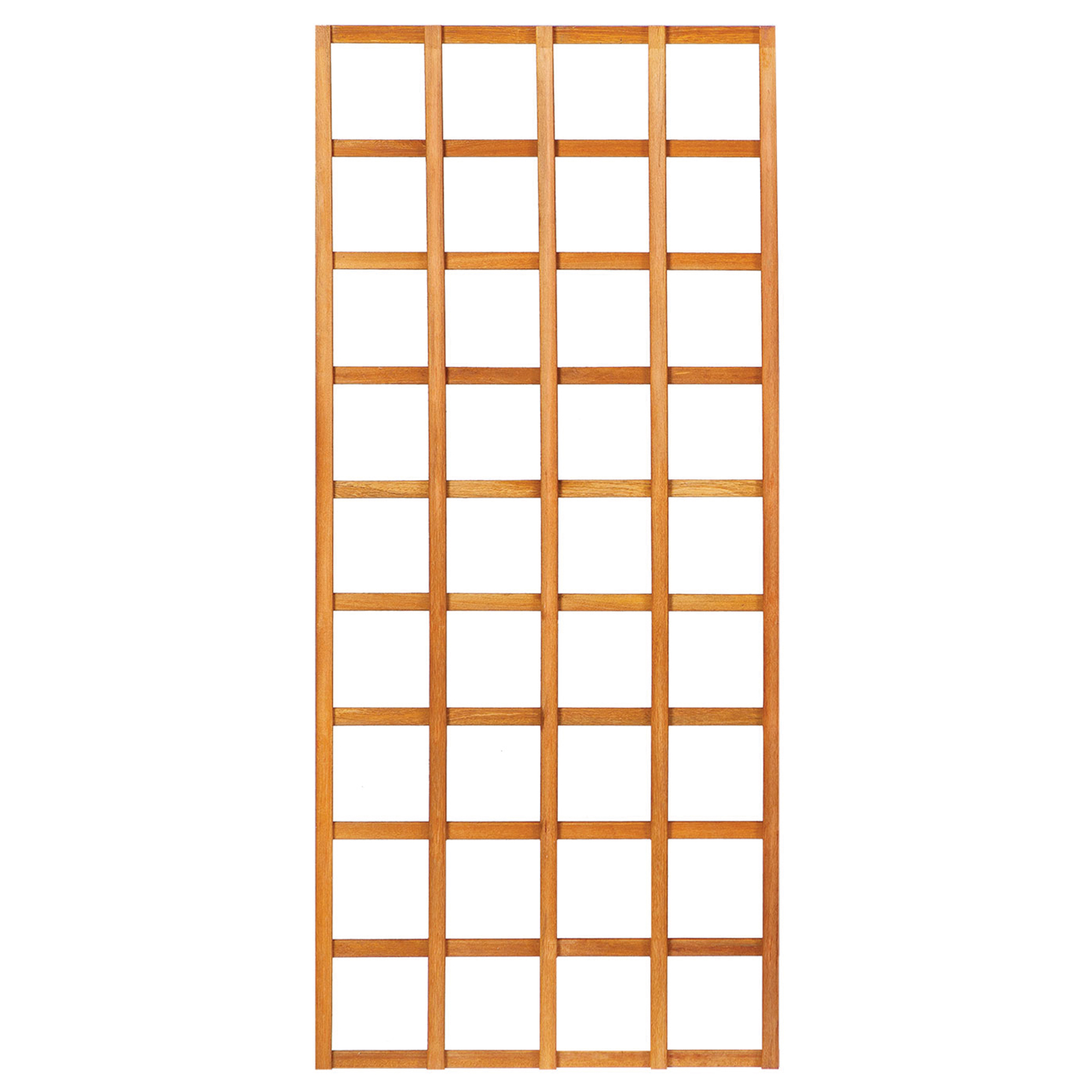 Trellis recht hardhout kunstmatig gedroogd H180 x B90 cm Trellis recht hardhout kunstmatig gedroogd H180 x B90 cm
