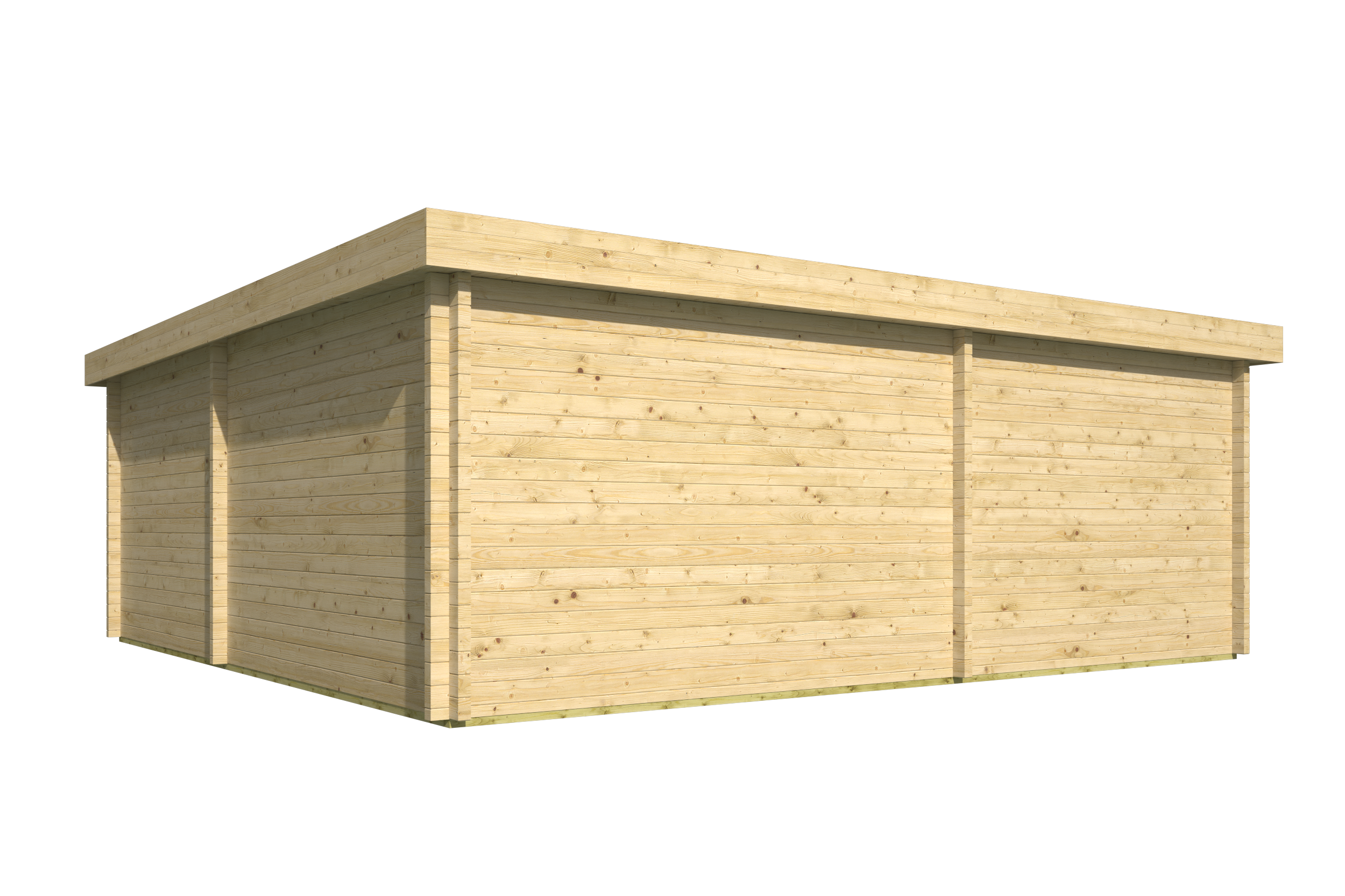 Blokhut - Tuinhuis Bridgend | 70 mm | Red Class Wood geïmpregneerd