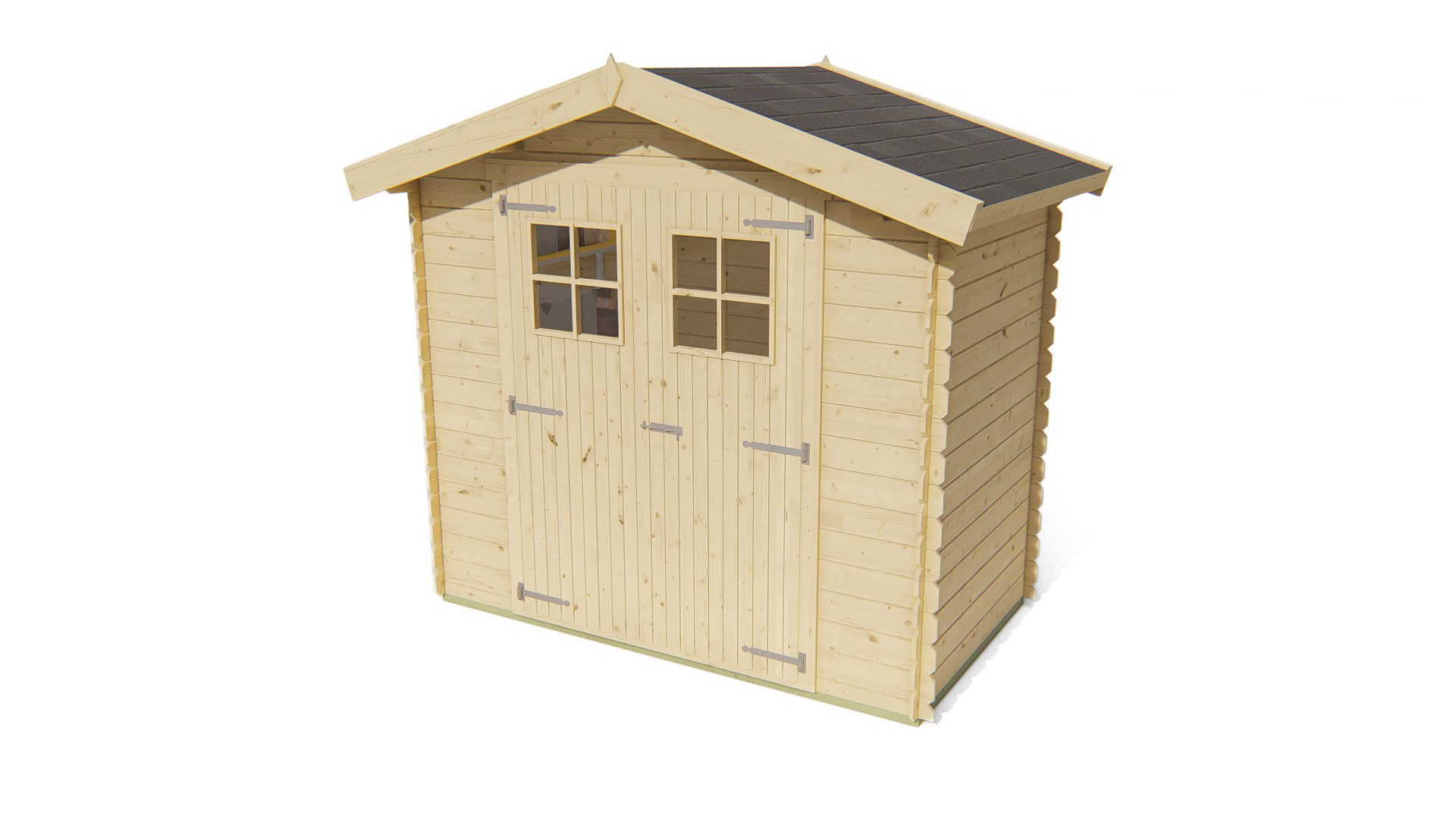 Blokhut - Tuinhuis Malva | 19 mm | vuren Red Class Wood geïmpregneerd Blokhut - Tuinhuis Malva | 19 mm | vuren Red Class Wood geïmpregneerd