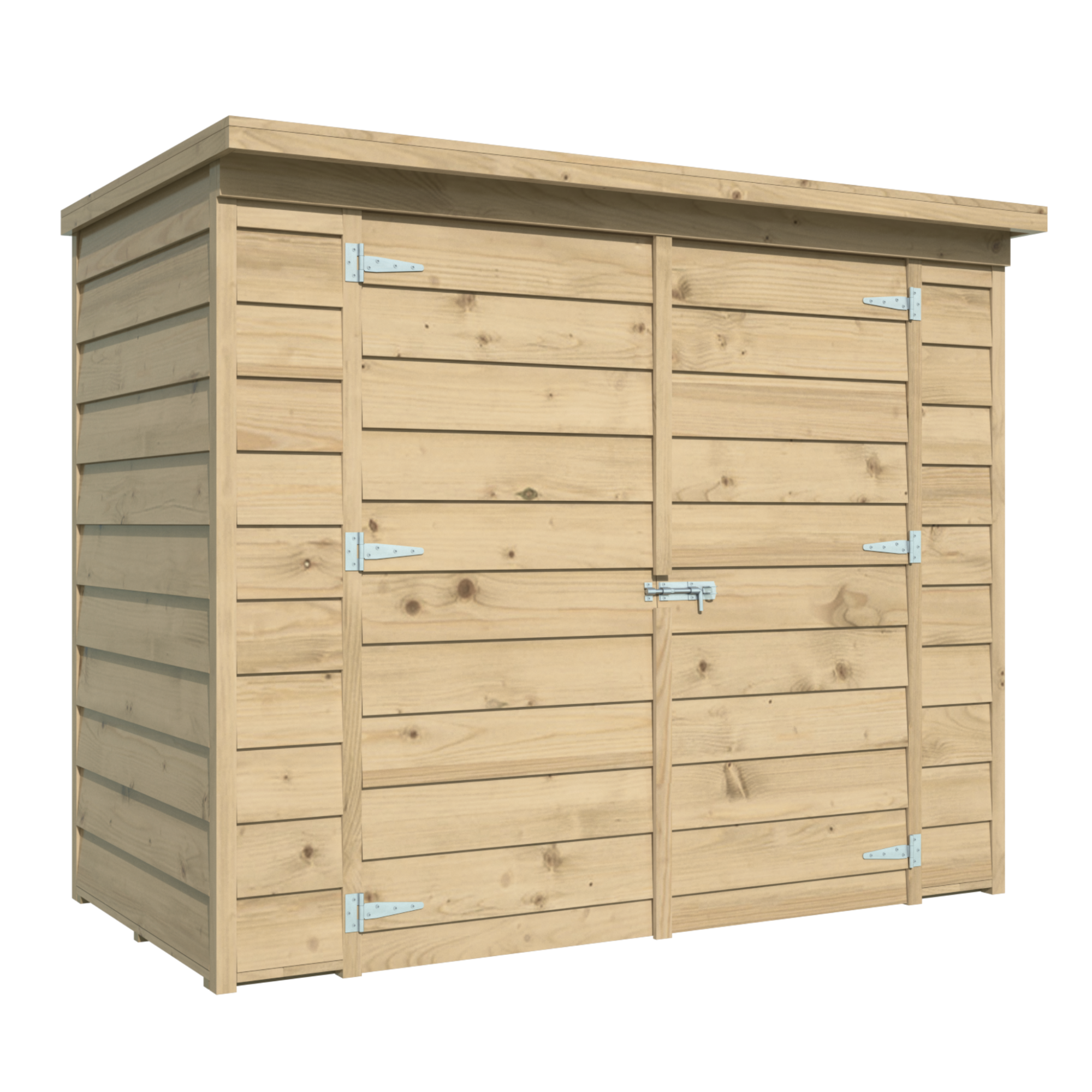 Hoofdafbeelding Tuinberging Hagenow, vuren groen geïmpregneerd L204 x B118 x H177 cm