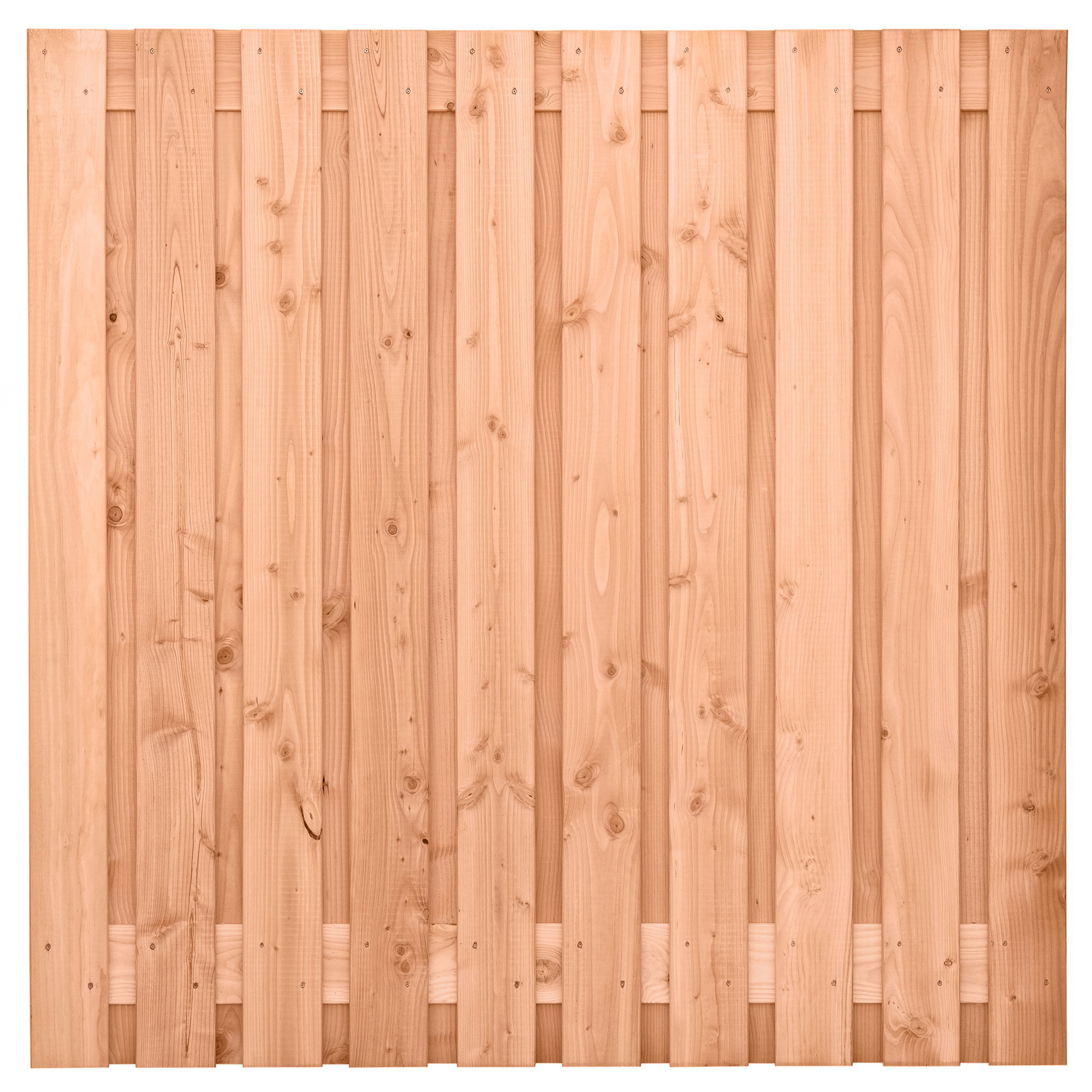 Tuinscherm Douglas geschaafd 21-planks (19 + 2) Zwarte Woud 180 x 180 cm