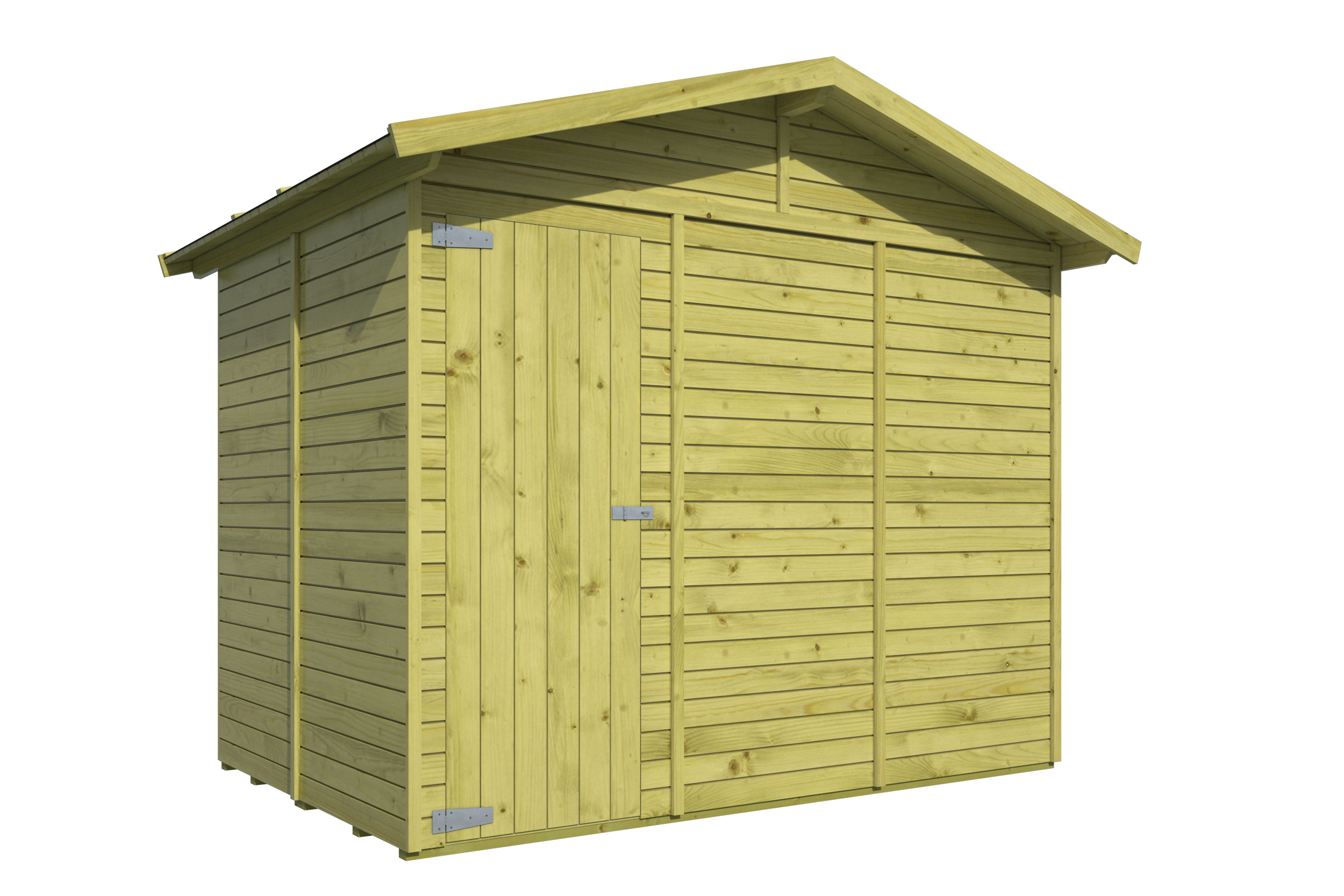 Kiosk Vixen | 16mm | groen geïmpregneerd  | 266 x 175 cm | incl. vloer