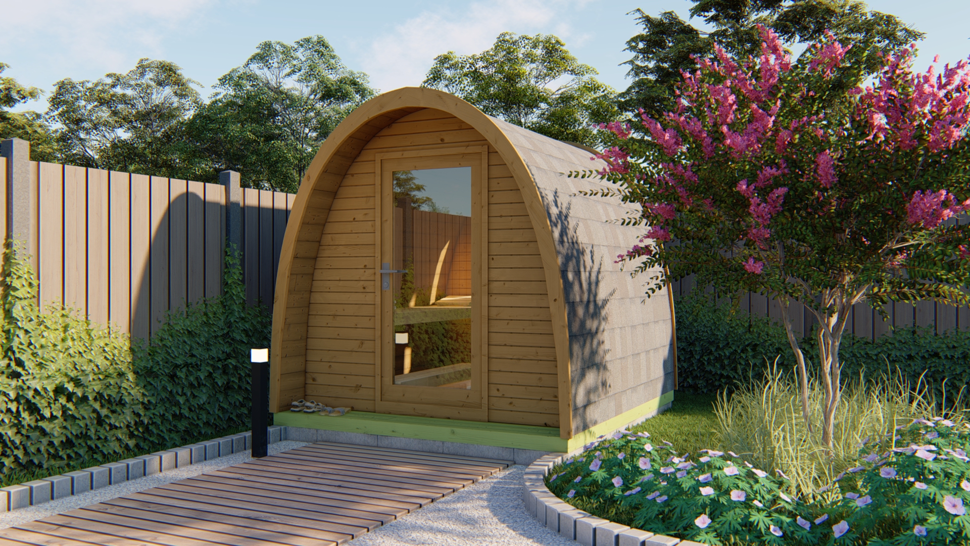 POD sauna 260cm - Thermowood Tolva