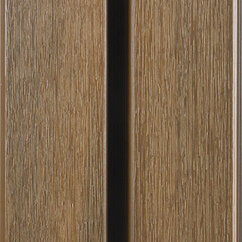 PuraTech 55 composiet dubbel profiel 3,3 x 17,0 x 390 cm, teak, fijne houtnerf