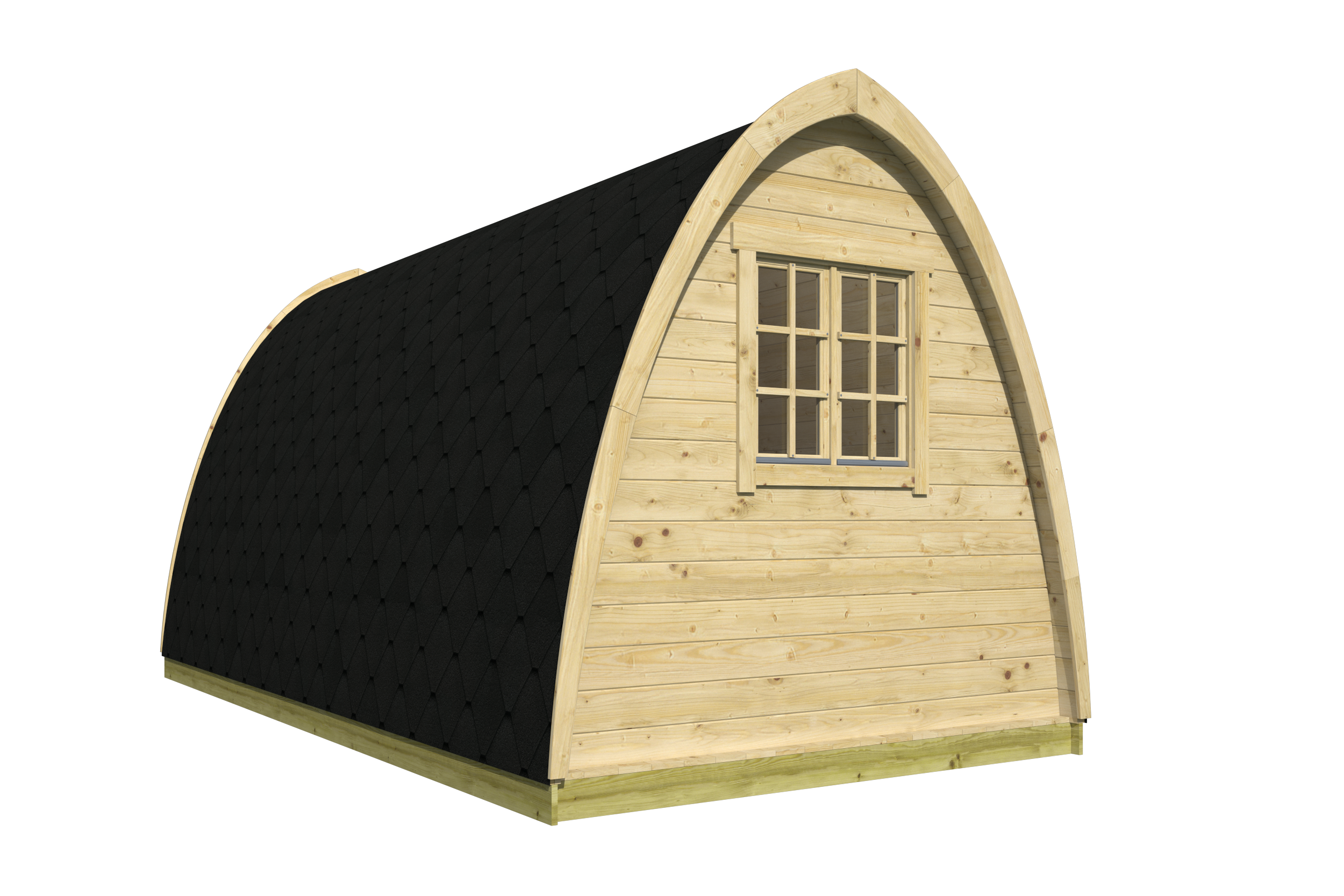 Aanzichten Camping POD 400 | 28 mm | vuren onbehandeld