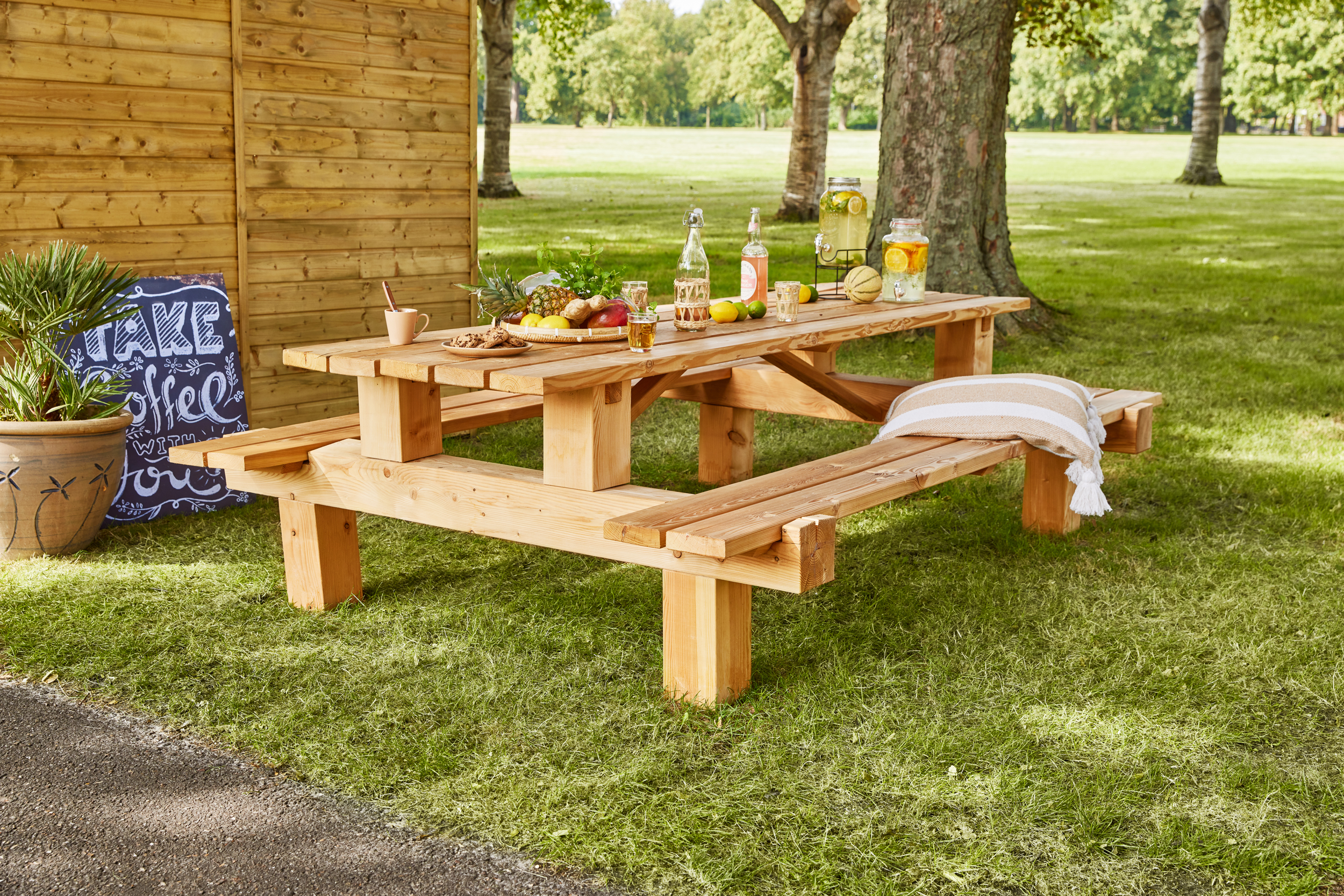 Hoofdafbeelding Picknicktafel Boss Douglas 250 cm