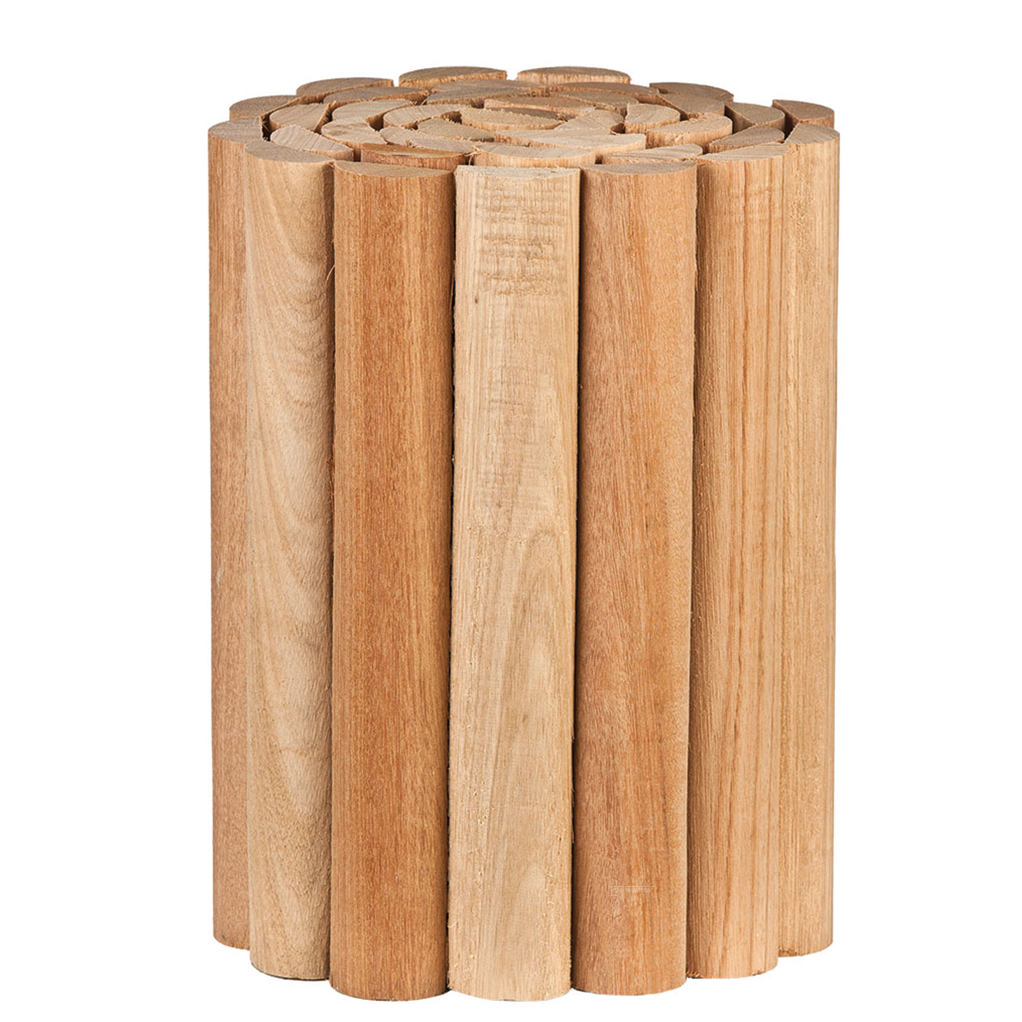 Product image high resolution (main image) Border edging roll, hardwood 5.0x30.0x180cm