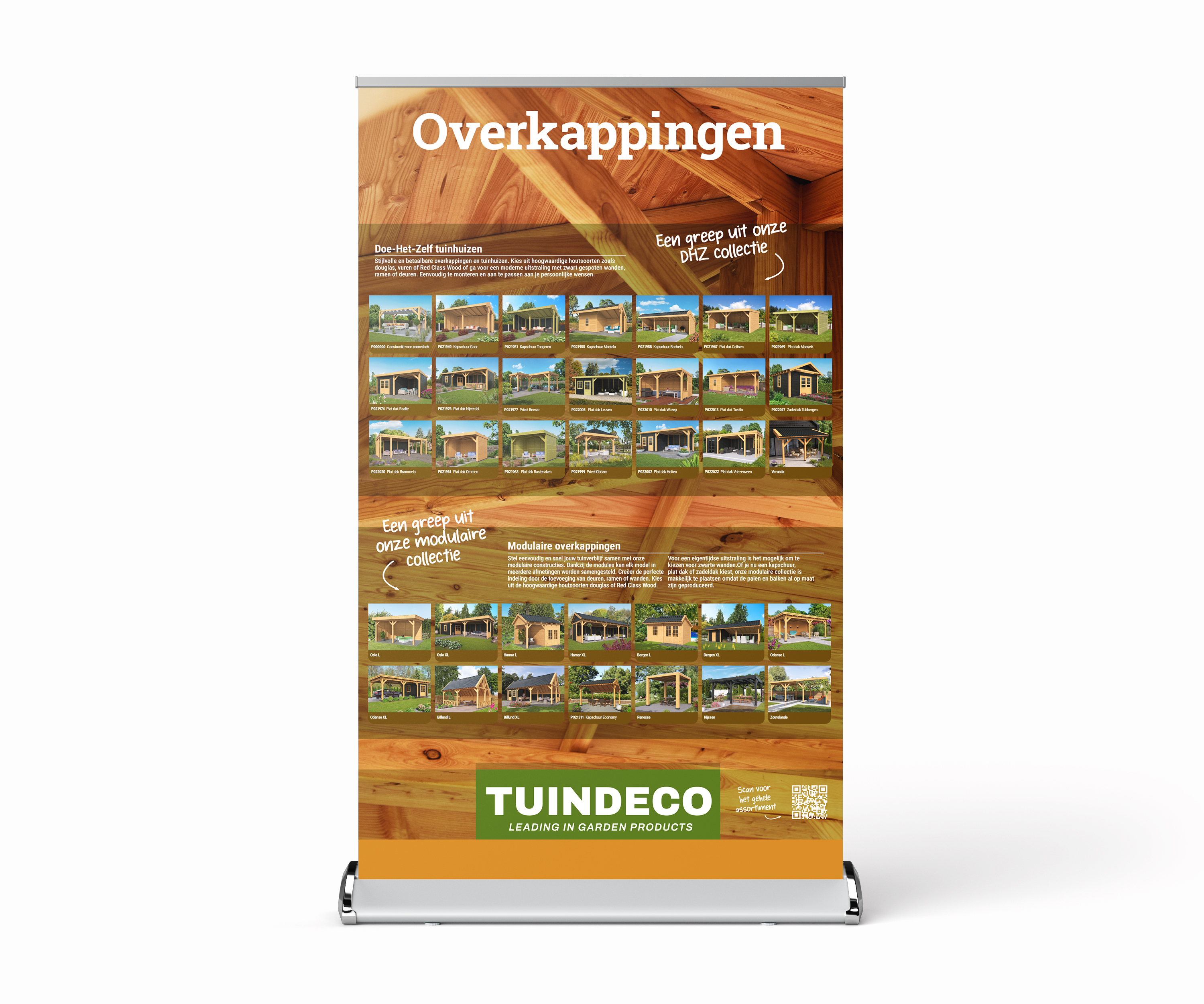 Roll-up banner Overkappingen (Nederlandstalig)