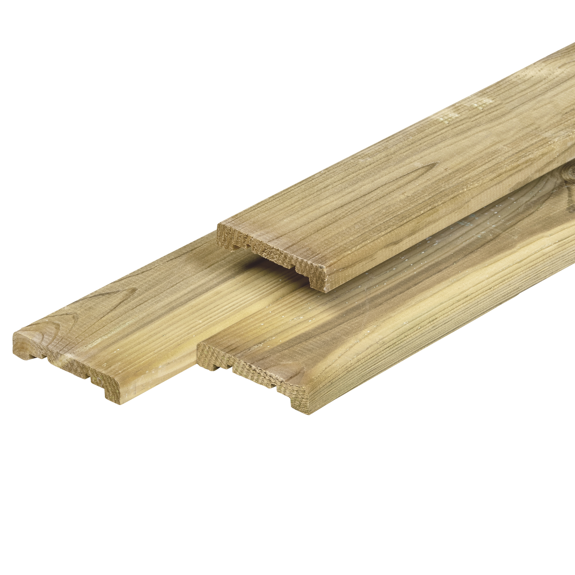 Grenen afdekkap 1,7 x 8,8 x 183 cm, vers, groen geïmpregneerd, geschaafd Grenen afdekkap 1,7 x 8,8 x 183 cm, vers, groen geïmpregneerd, geschaafd