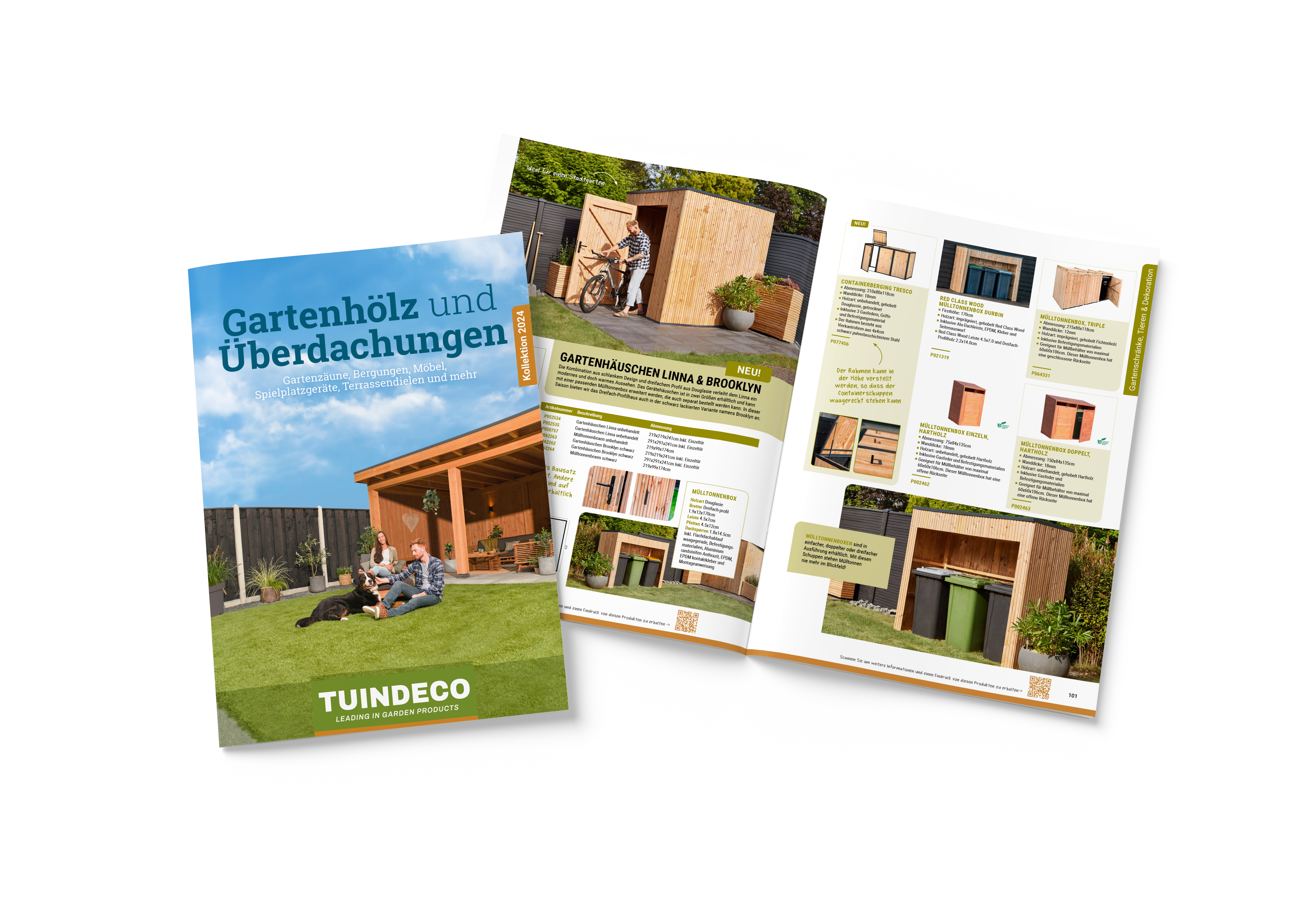 Catalogus 2024 Gartenholz- & Überdachungen (Deutsch)