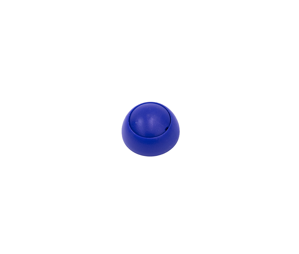 Afdekdop, blauw