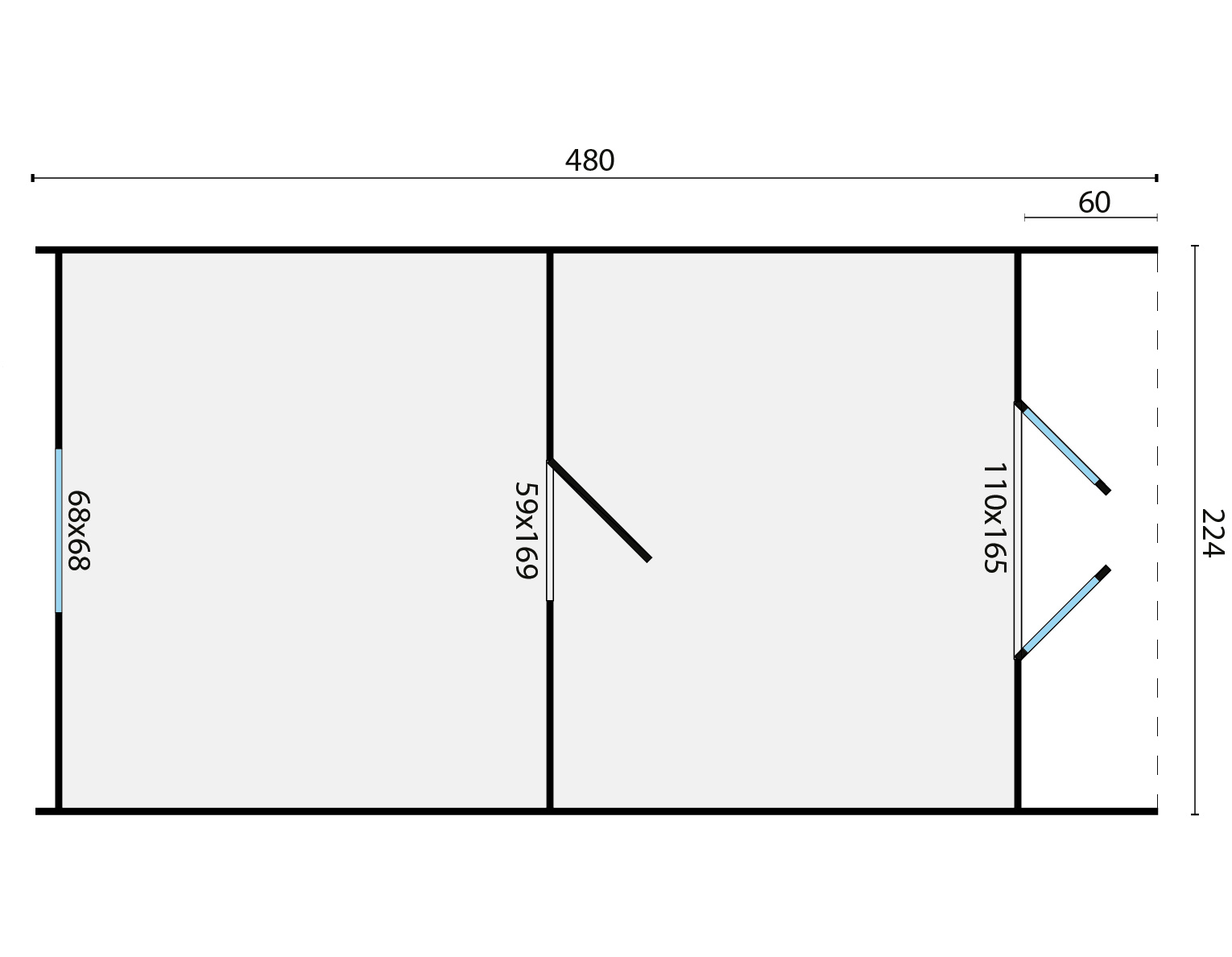 Camping POD 480