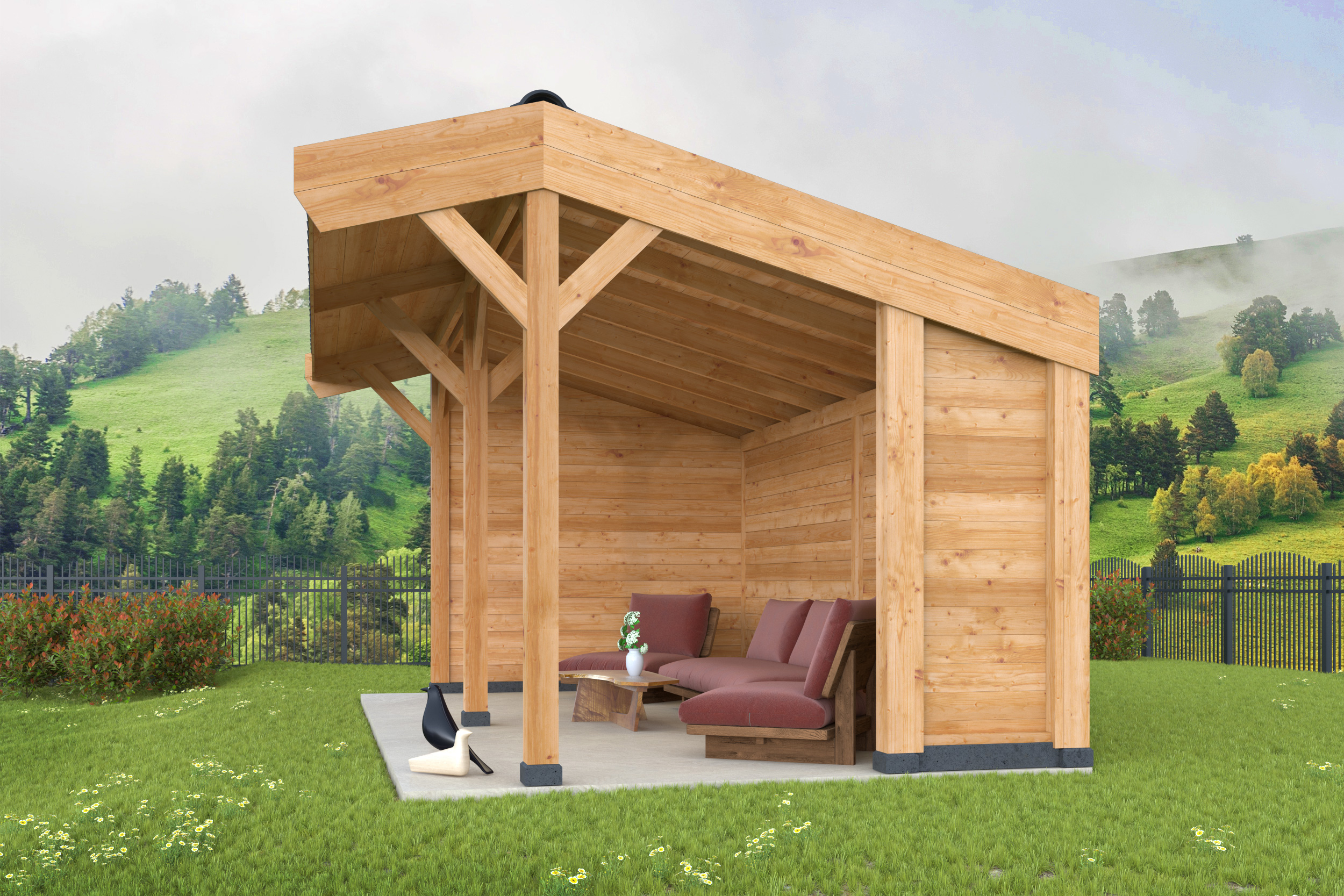 DHZ Kapschuur Goor Douglas 600 x 300 cm