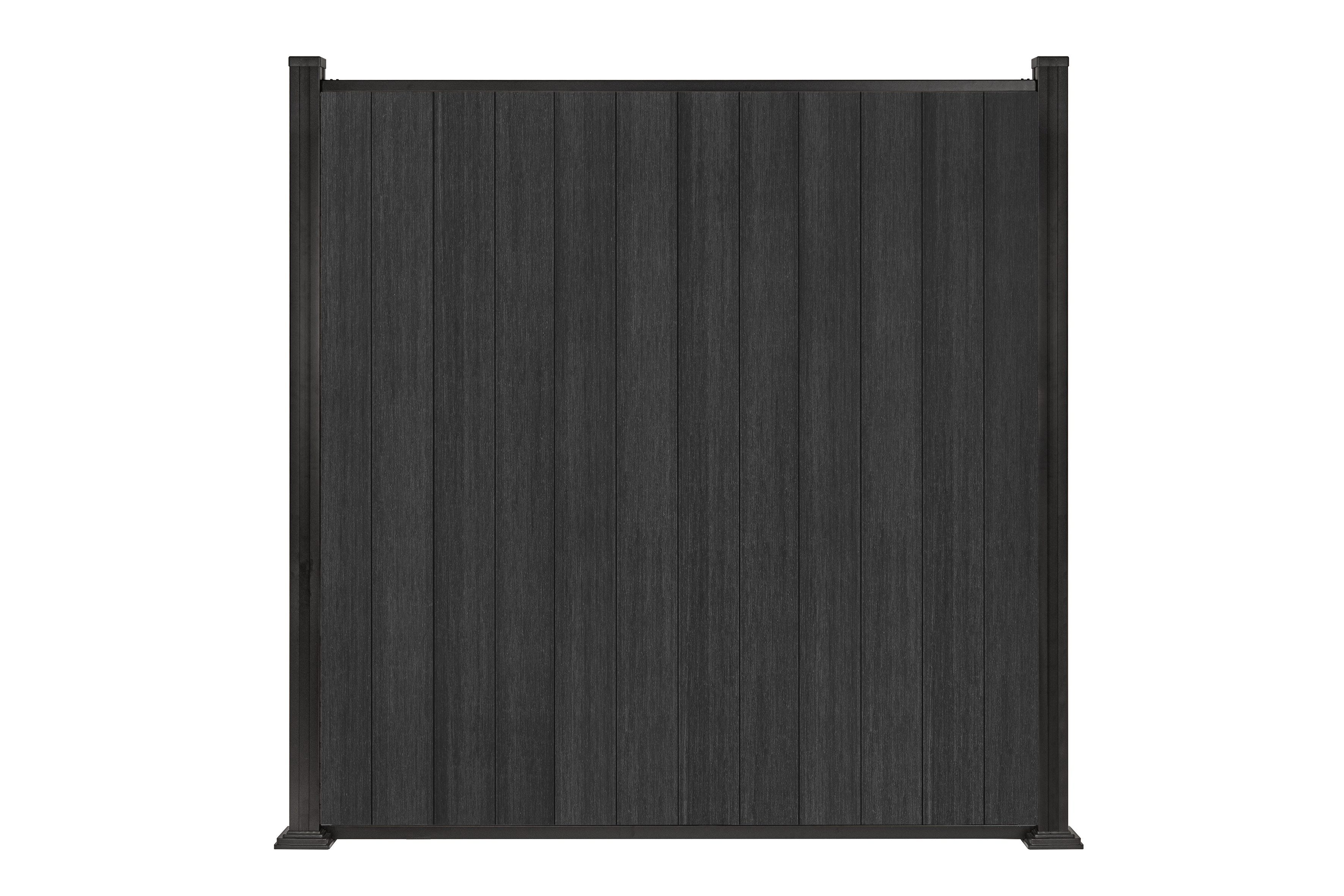 PuraFence Classic composiet plank 2,0 x 16,1 x 182 cm, ebony black