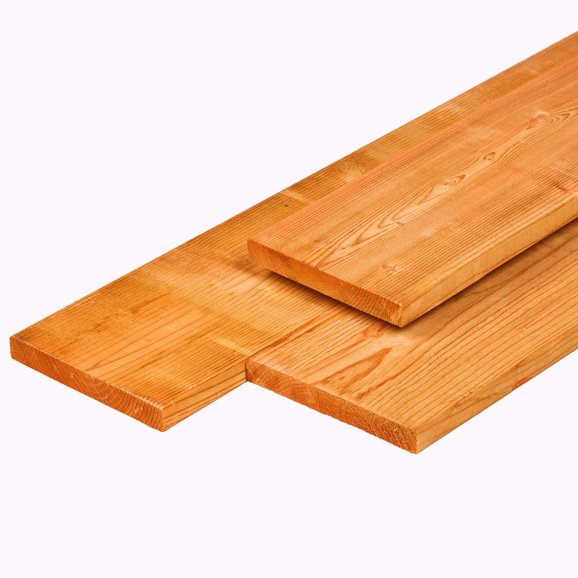 Boeiplank /gootplank 400 cm | geschaafd | douglas | Red Class Wood geïmpregneerd